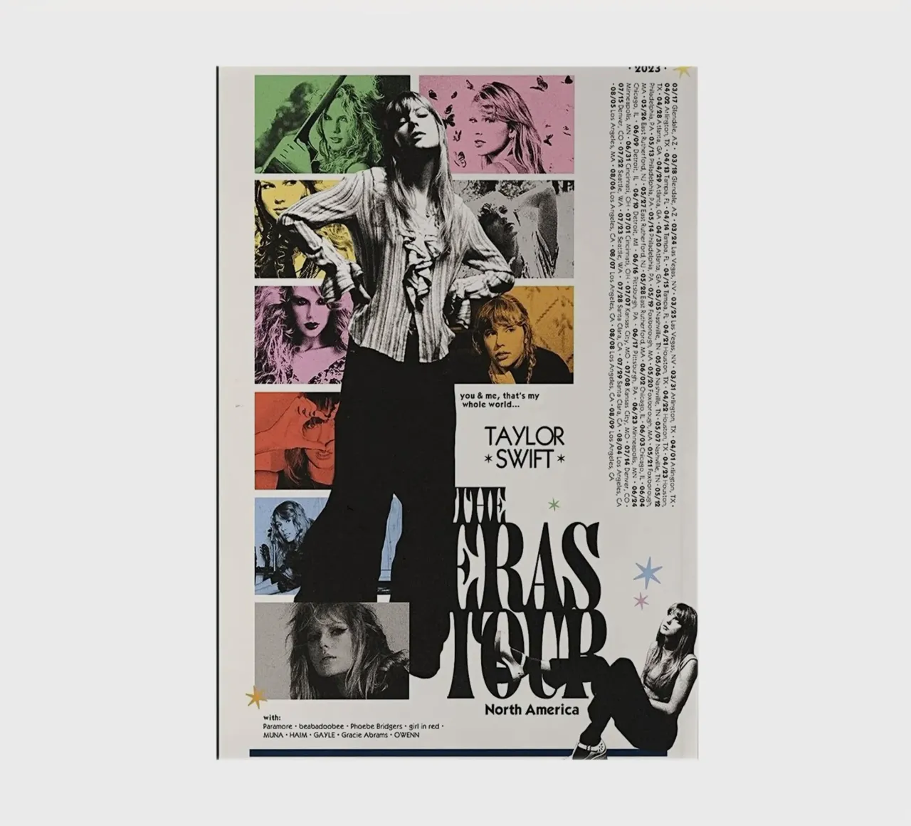 Taylor Swift Eras Tour art notebook by avissta
