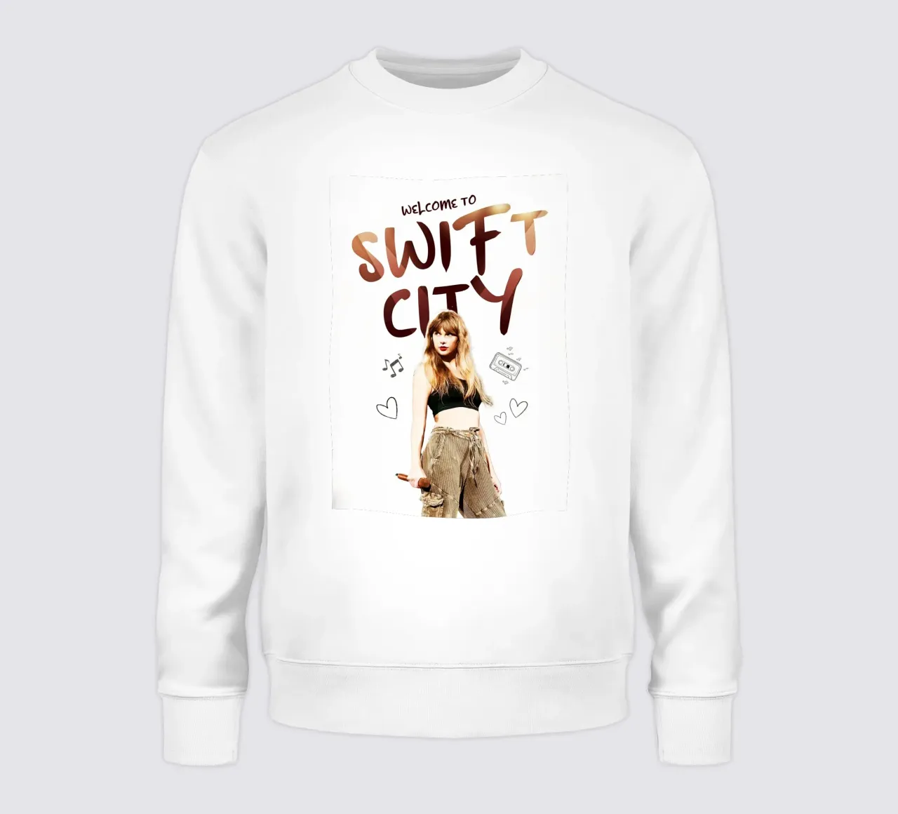 Taylor Swift - Welcome to Swift City felpa da avissta