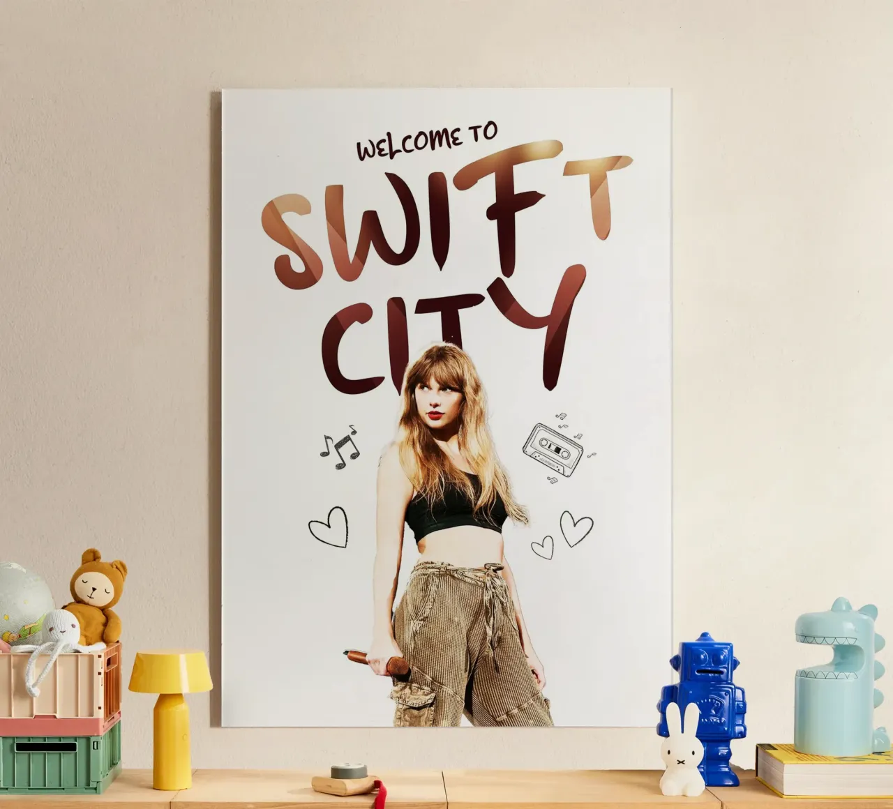 Taylor Swift - Welcome to Swift City plexiglass da avissta
