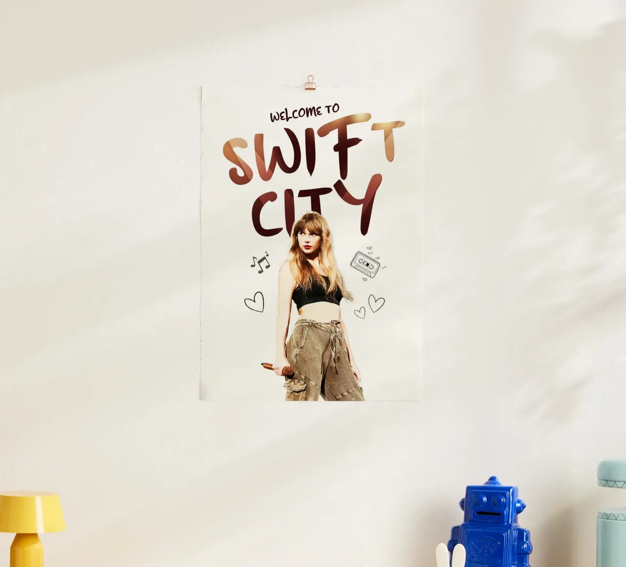 Taylor Swift - Welcome to Swift City poster da avissta