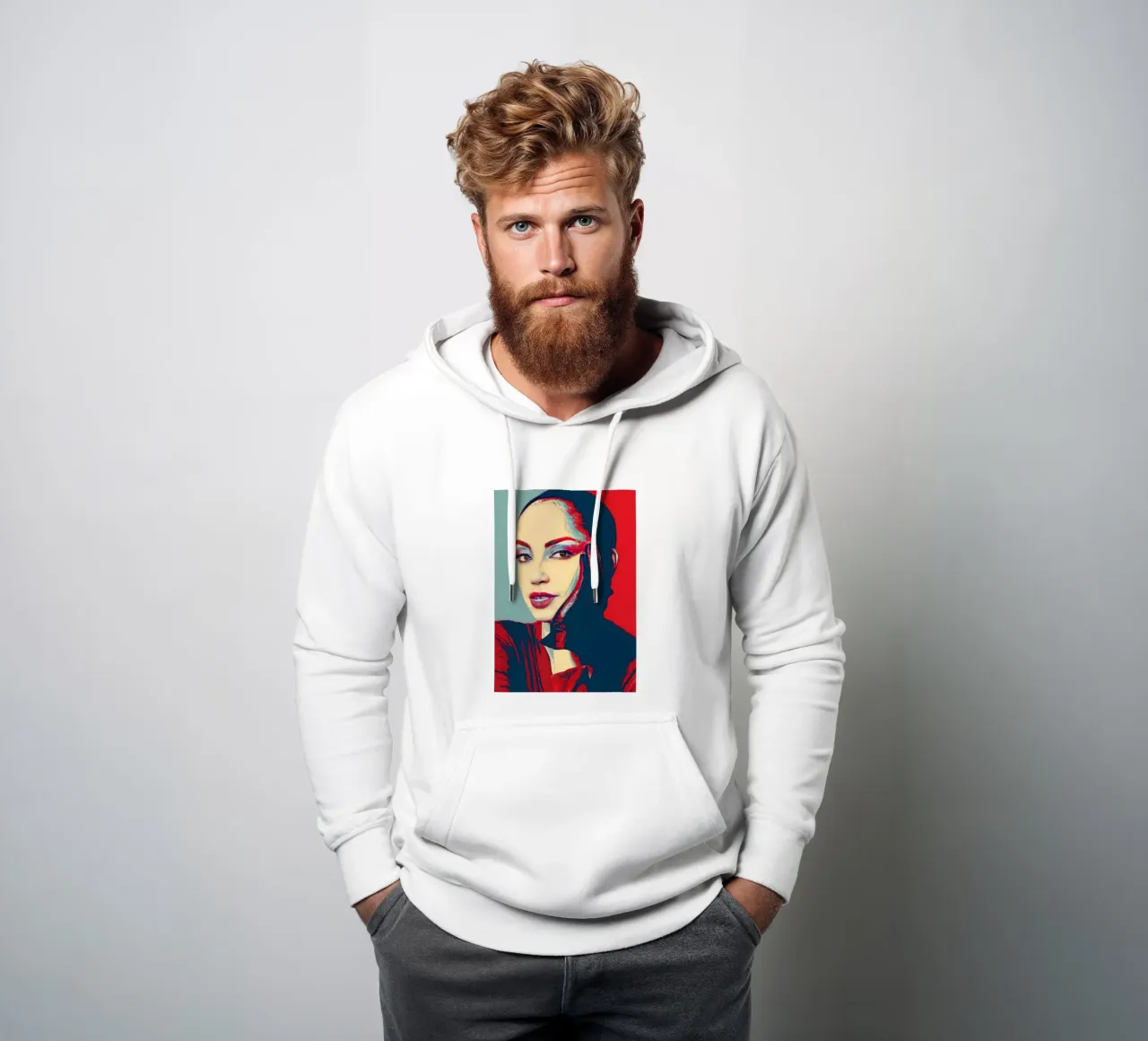 Sade Adu felpa con cappuccio da avissta