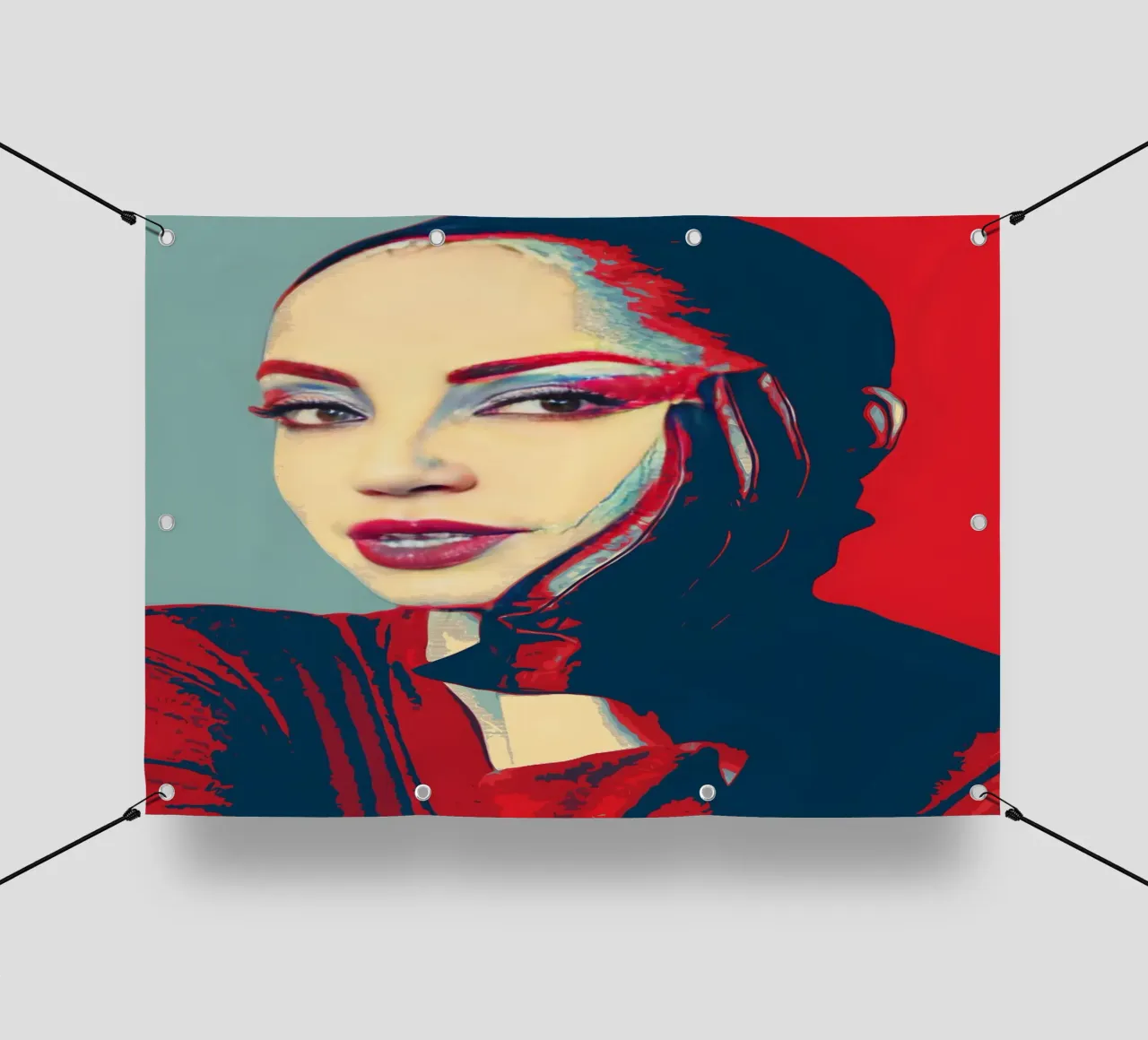 Sade Adu telo in pvc da avissta