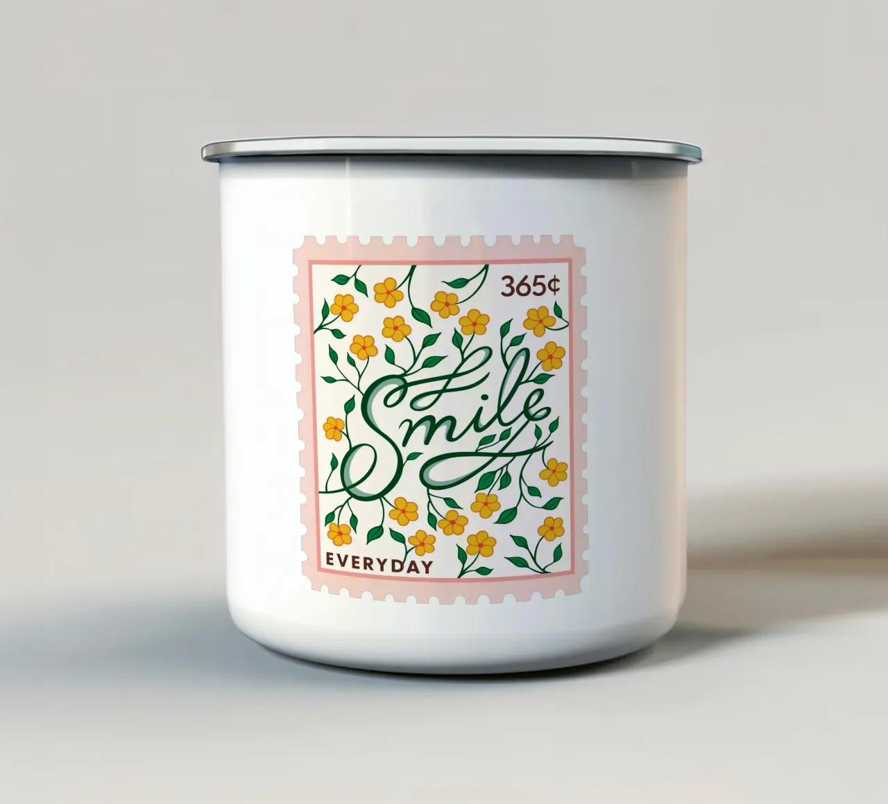 Collezione Smile - 365 giorni tazza in smalto da easternspringco