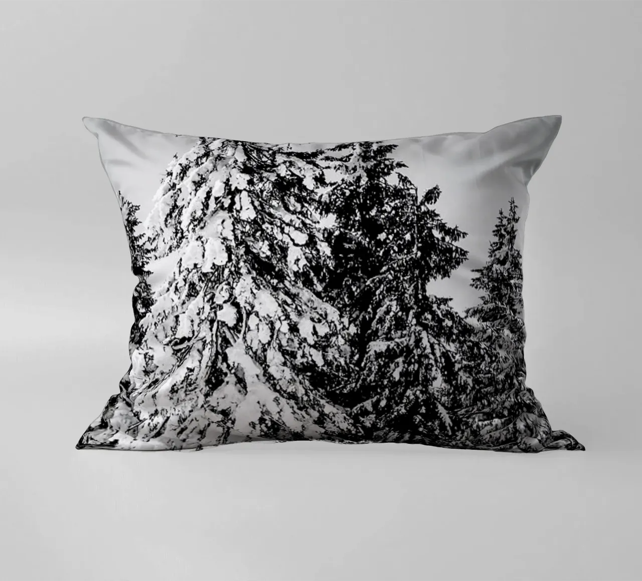 Snowy Trees cuscino da Babett Schultze