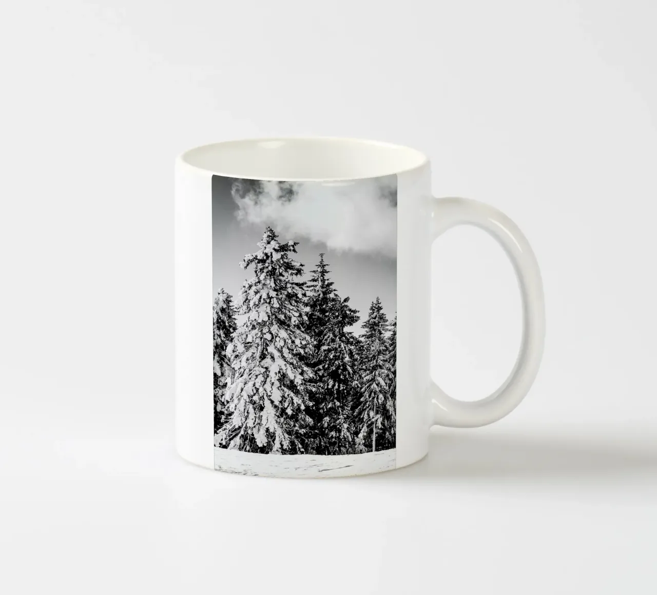 Snowy Trees tazza in ceramica da Babett Schultze