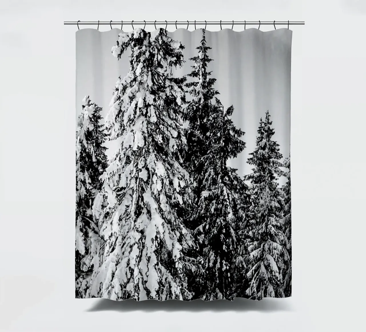 Snowy Trees tenda da doccia da Babett Schultze
