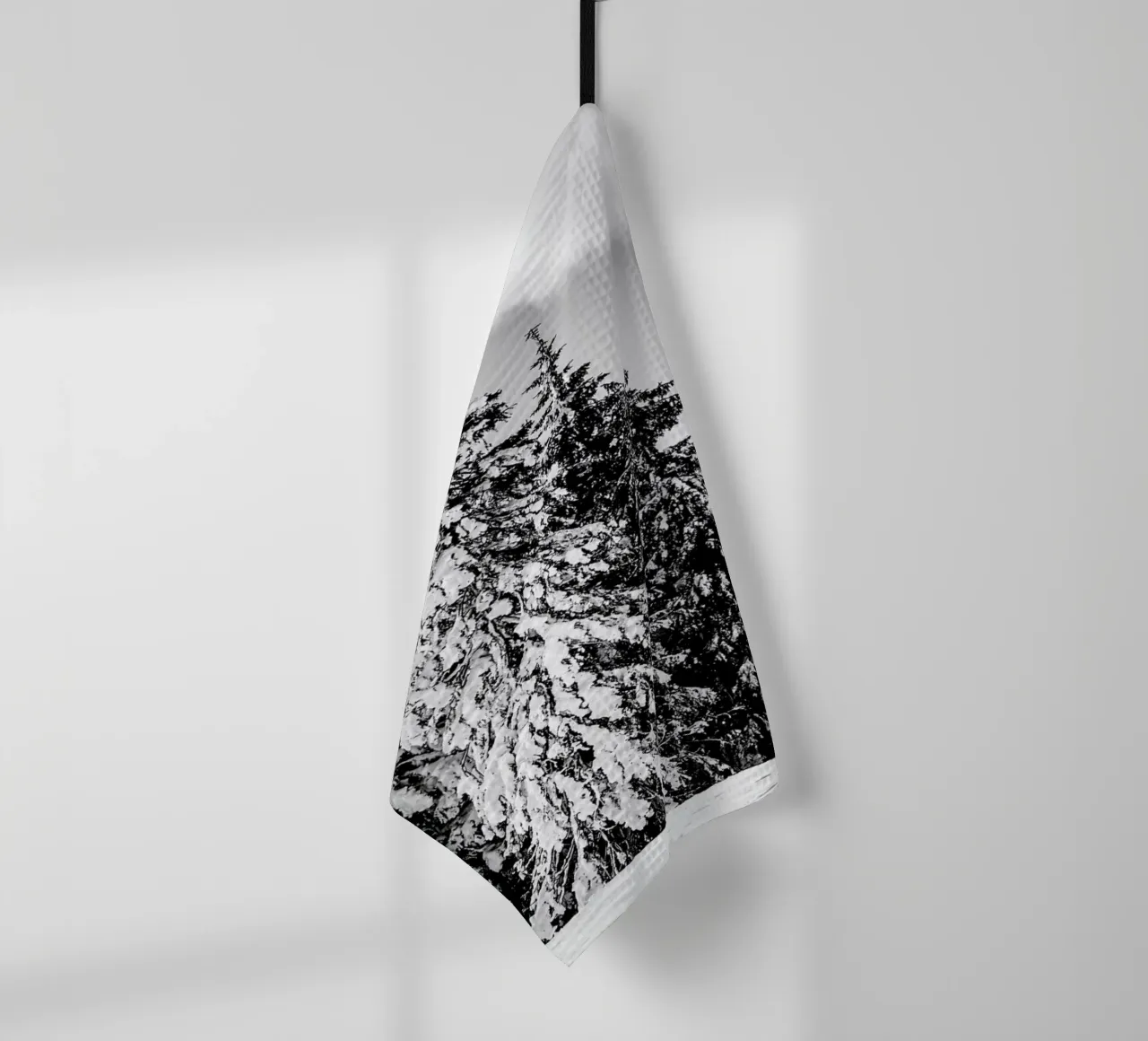 Snowy Trees canovaccio da cucina da Babett Schultze
