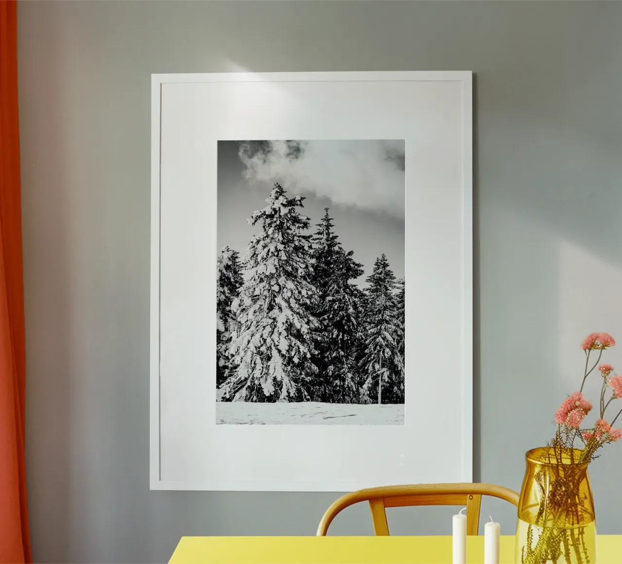 Snowy Trees poster da Babett Schultze