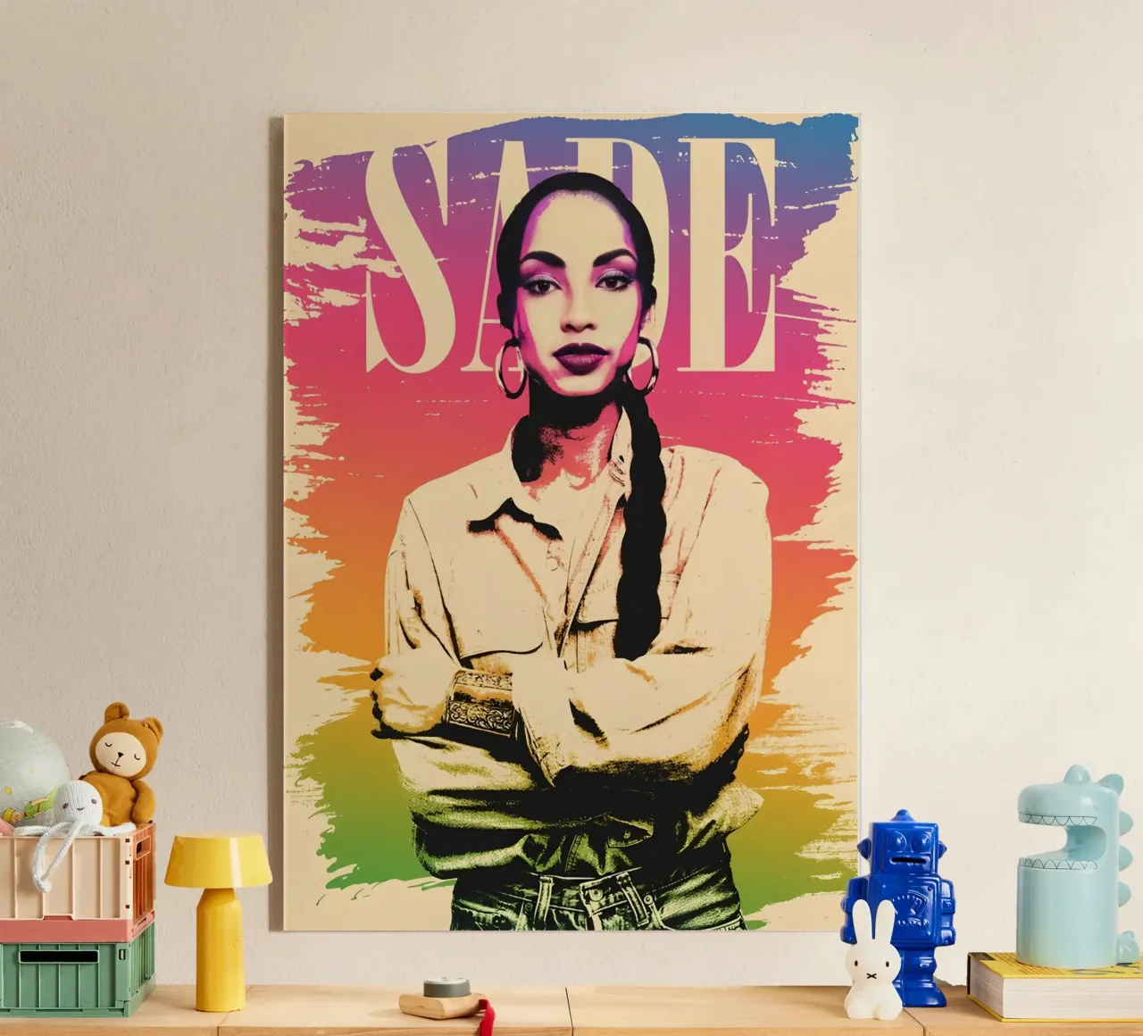 Sade Adu fan art plexiglass da avissta
