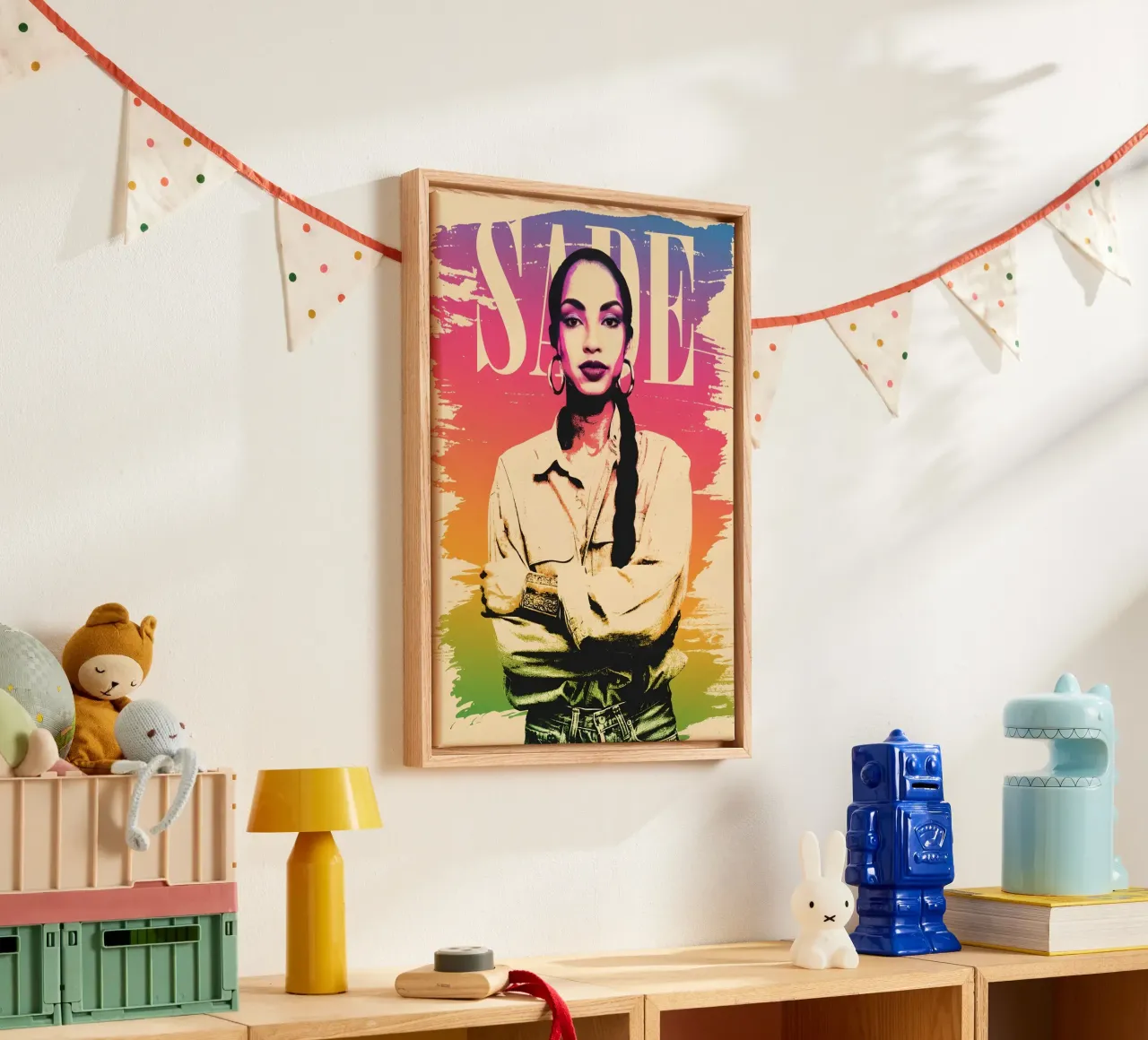 Sade Adu fan art canvas by avissta