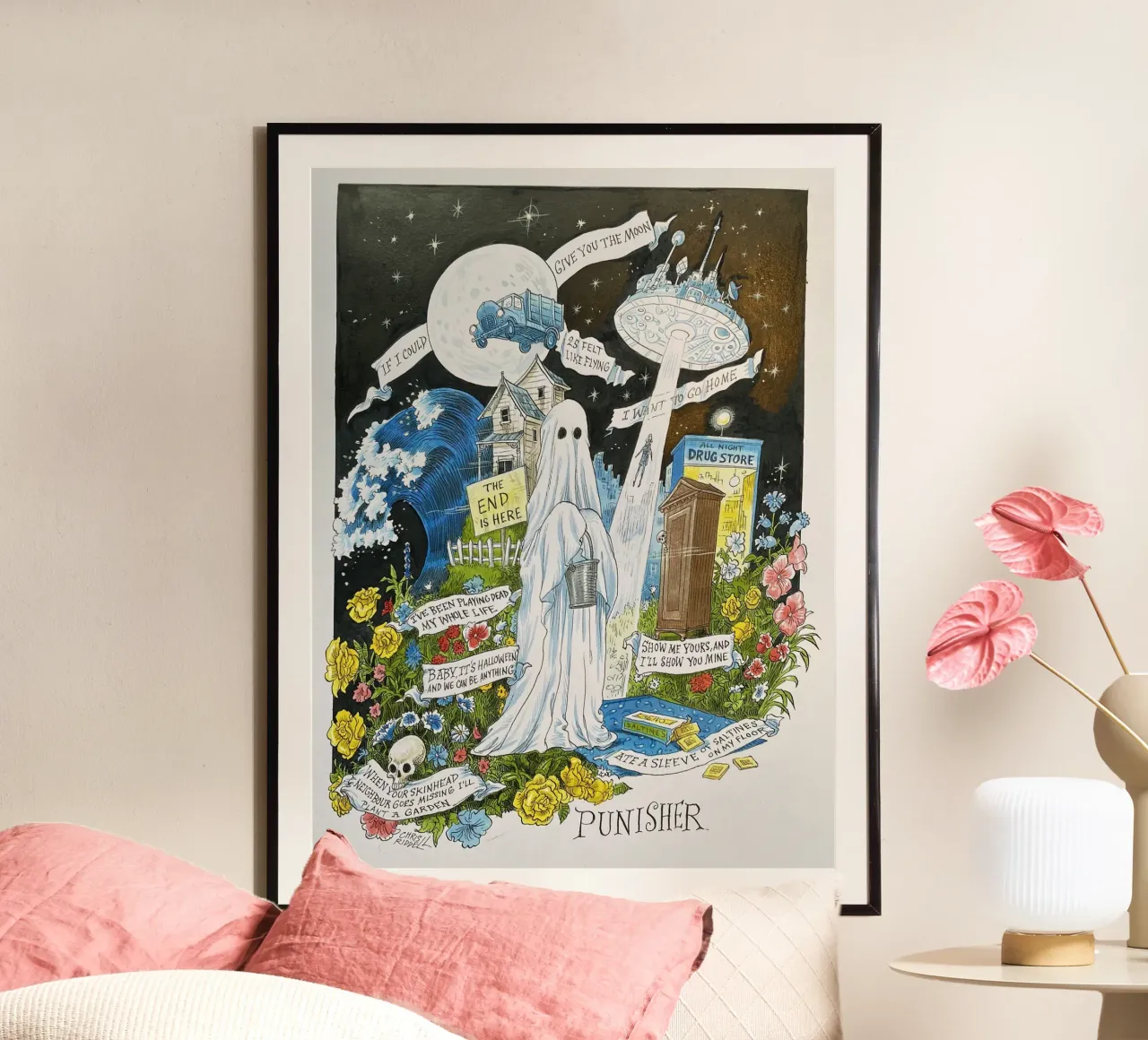 Phoebe Bridgers poster da avissta