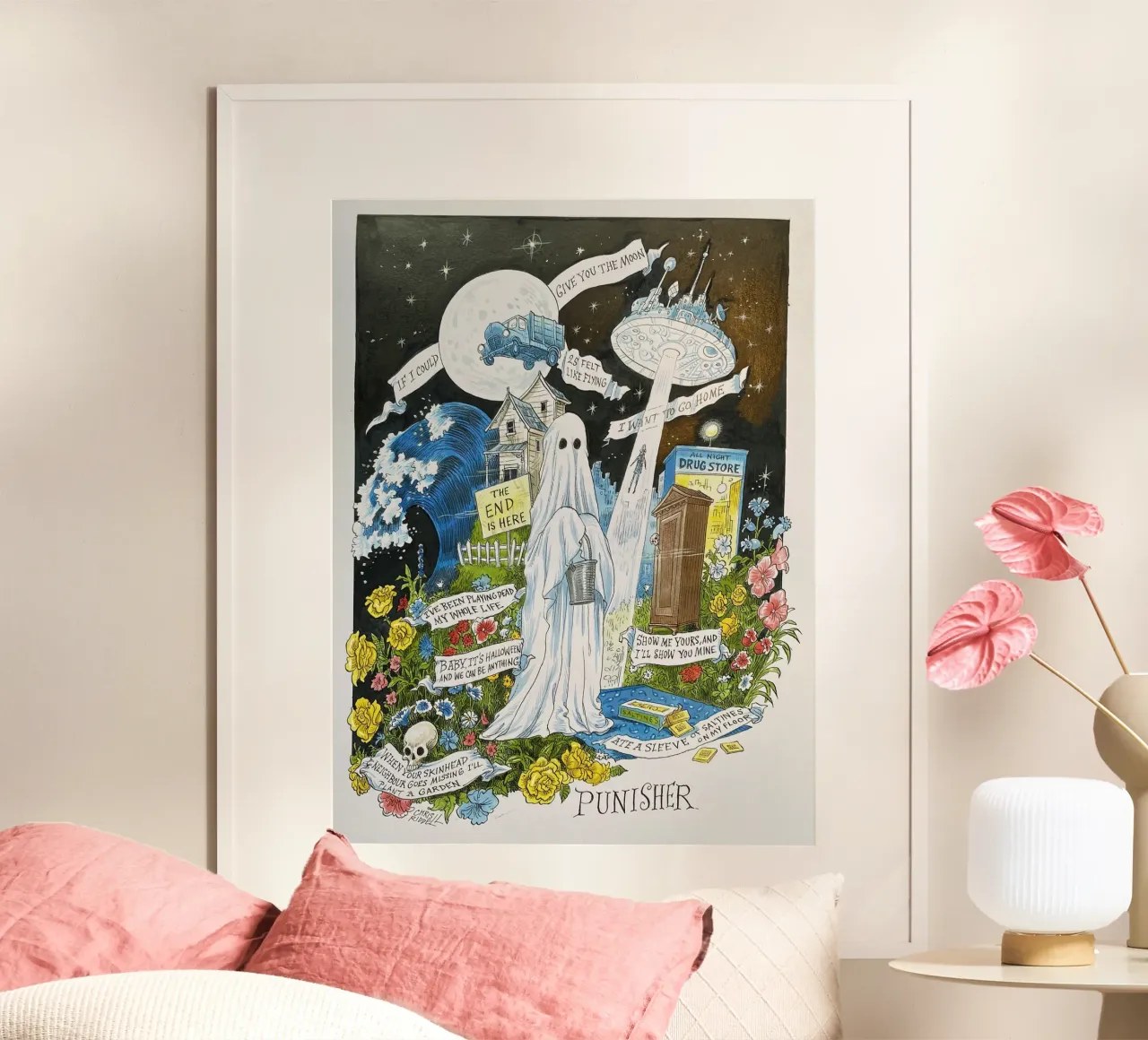 Phoebe Bridgers poster da avissta