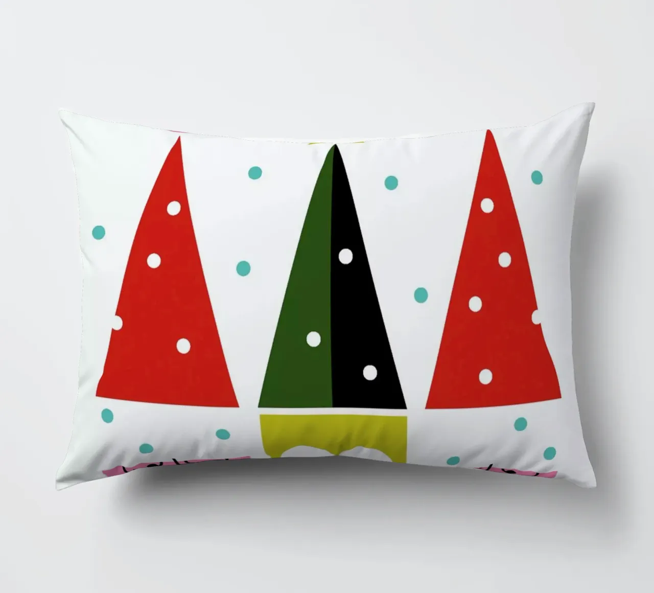 Happy Santas cuscino da Bo Lundberg