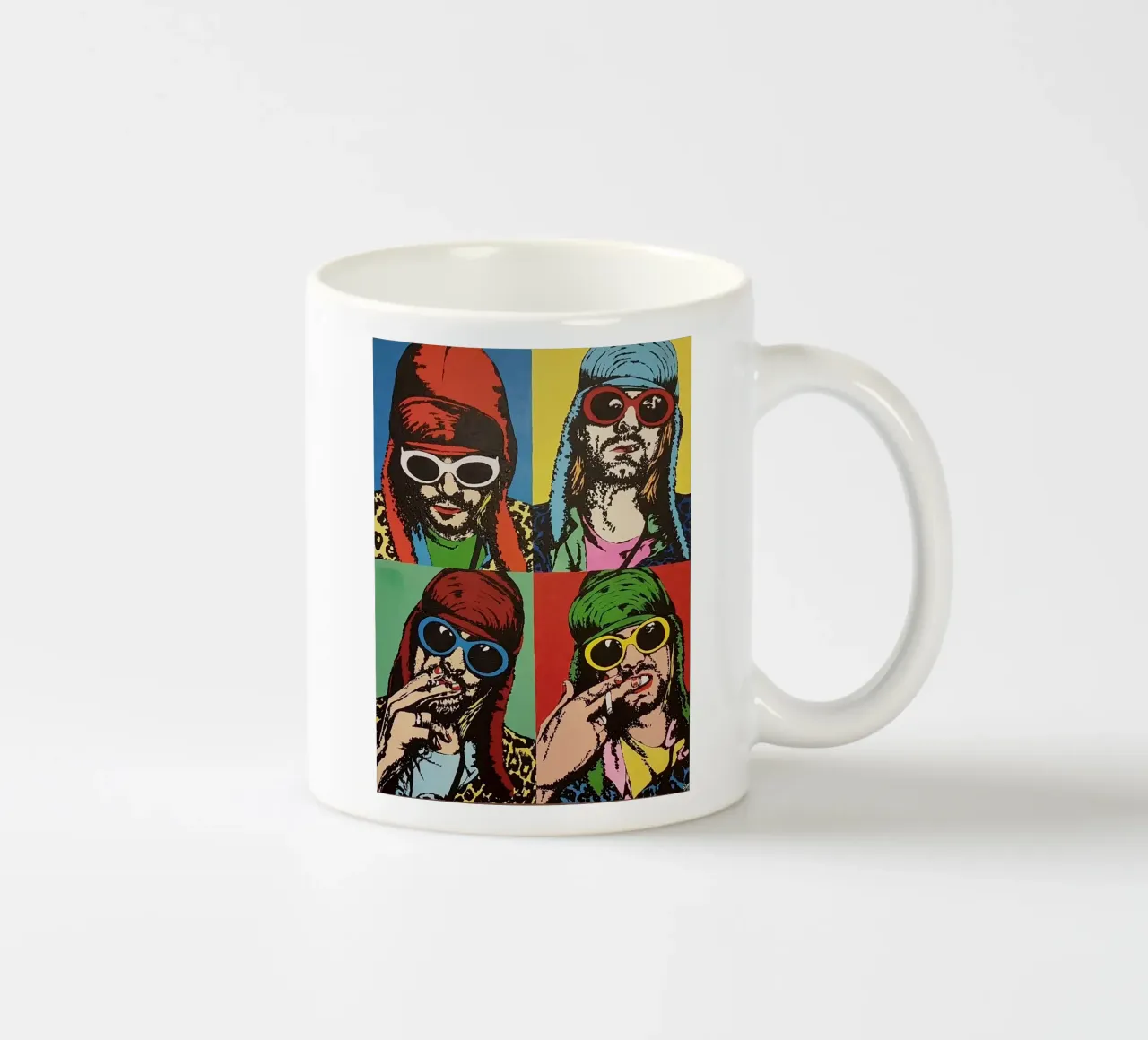 Kurt Cobain Nirvana pop art tazza in ceramica da avissta