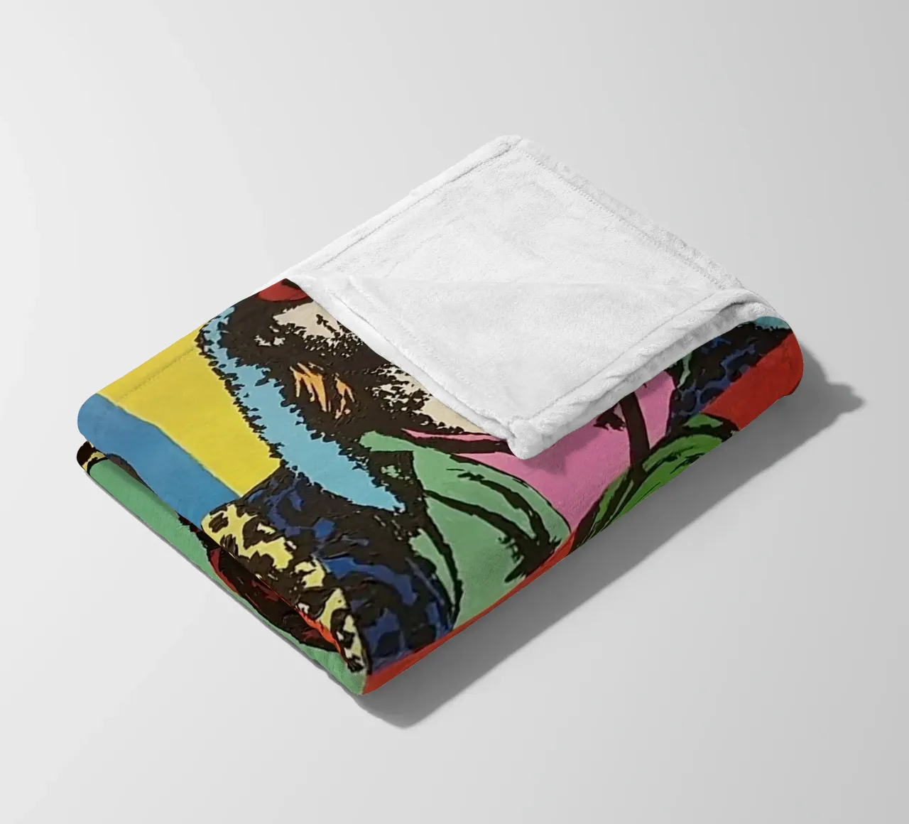Kurt Cobain Nirvana pop art coperta in pile da avissta