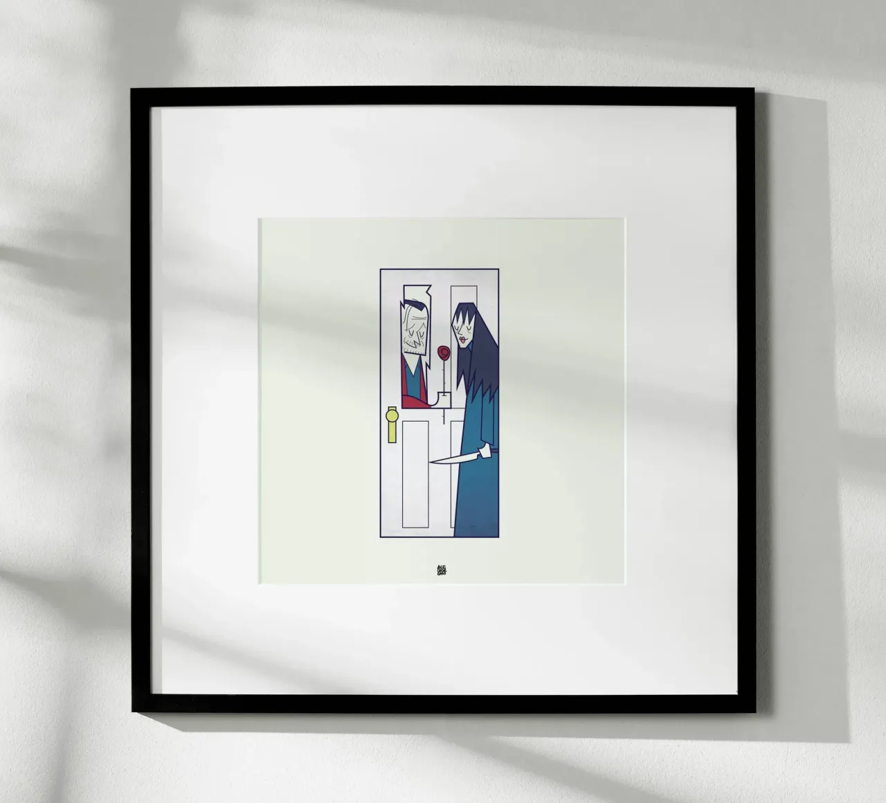 Let me come in poster da Ale Giorgini