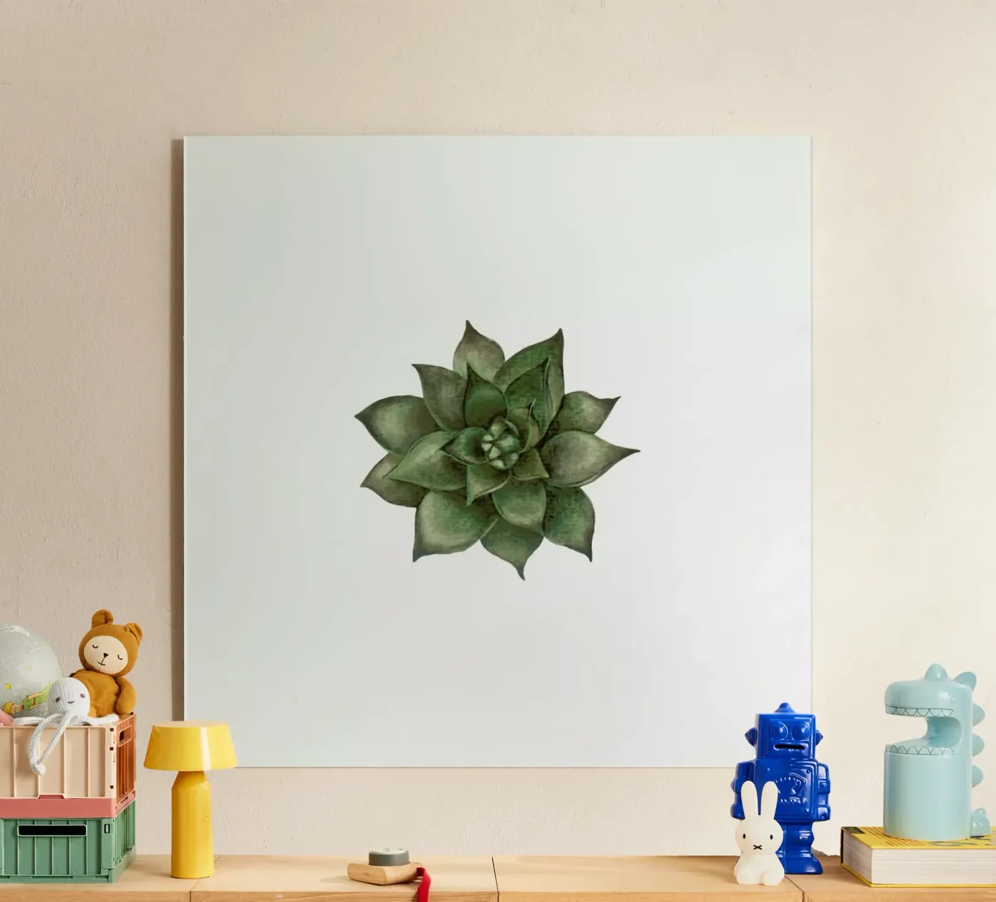 Cornflower 1 acrylic glass by Maria Vdovichenko