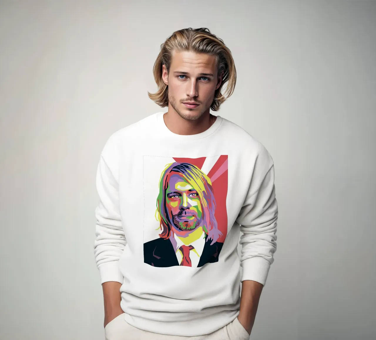 Kurt Cobain felpa da avissta