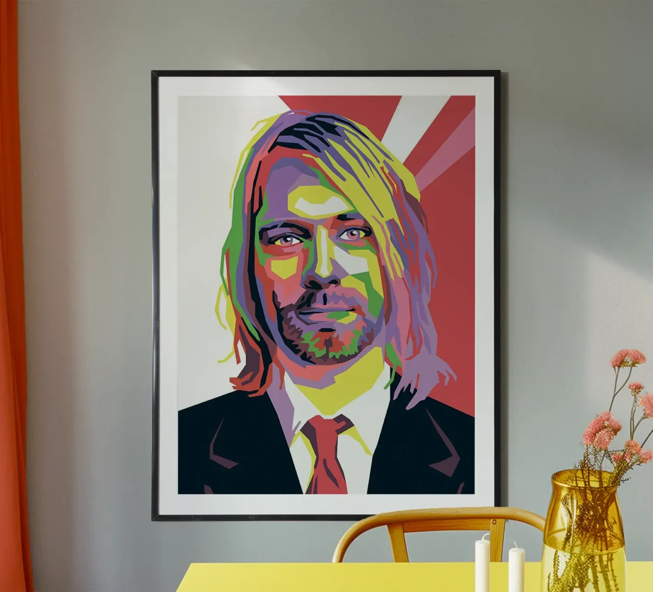 Kurt Cobain carta hahnemühle da avissta