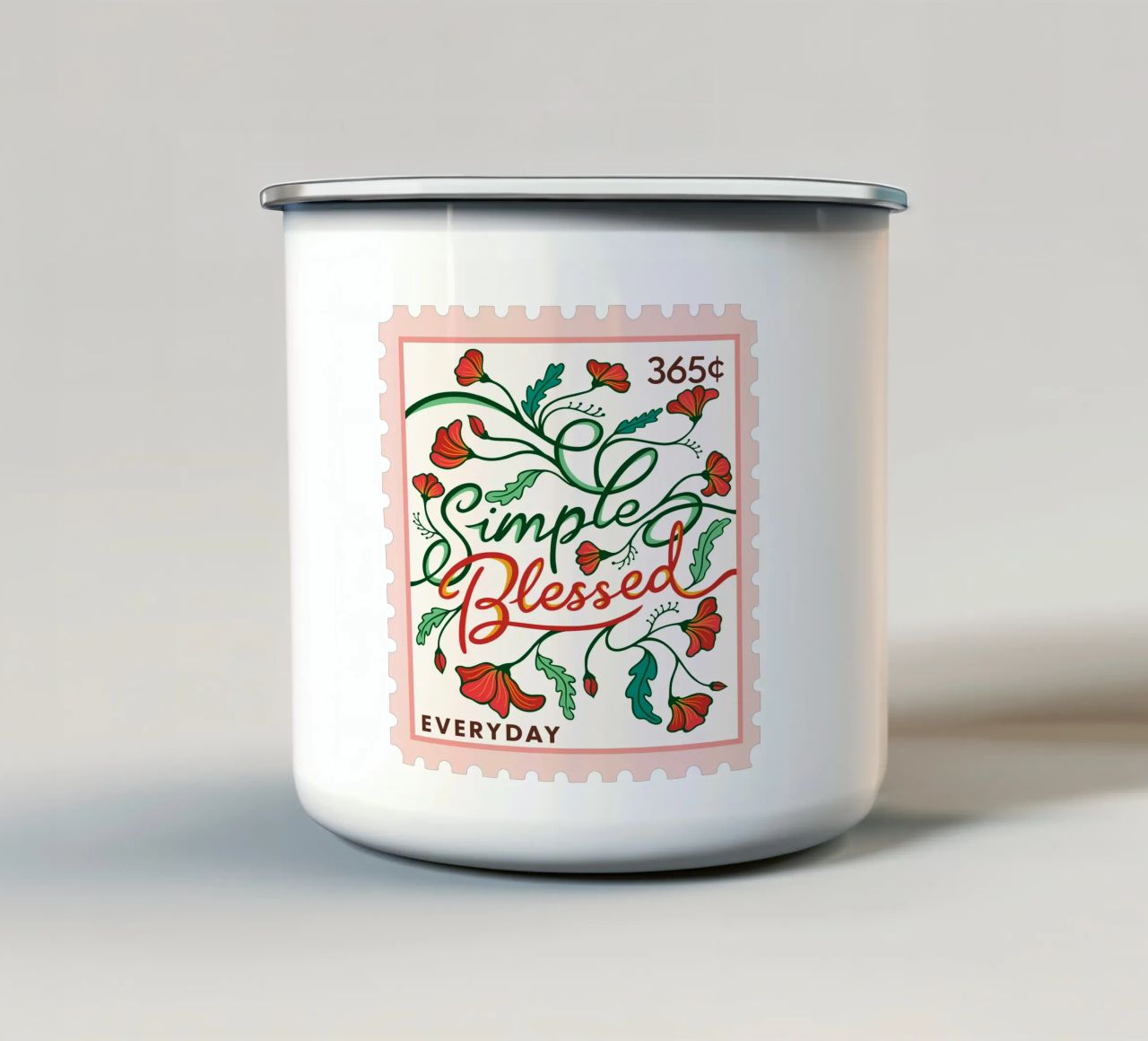 Simple Blessed - Collezione 365 giorni tazza in smalto da easternspringco