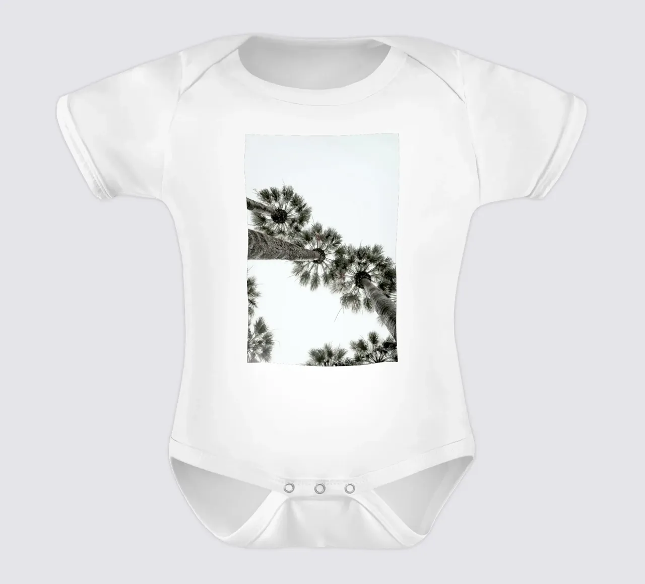 Desert Palm 02 body neonato maniche corte da Shot By Clint