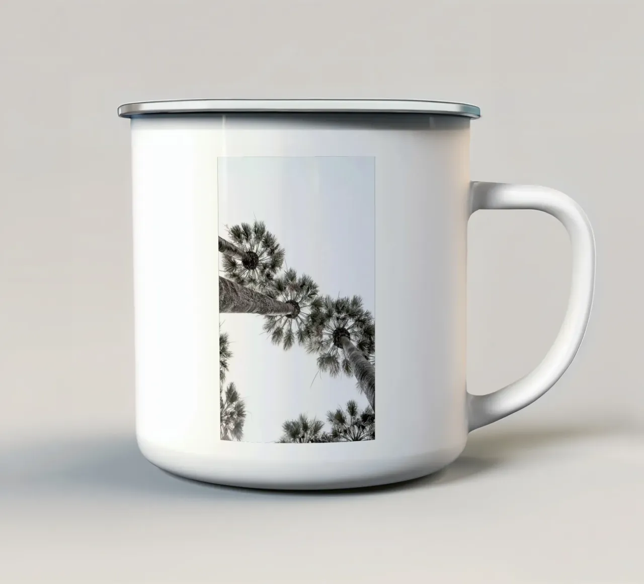 Desert Palm 02 tazza in smalto da Shot By Clint