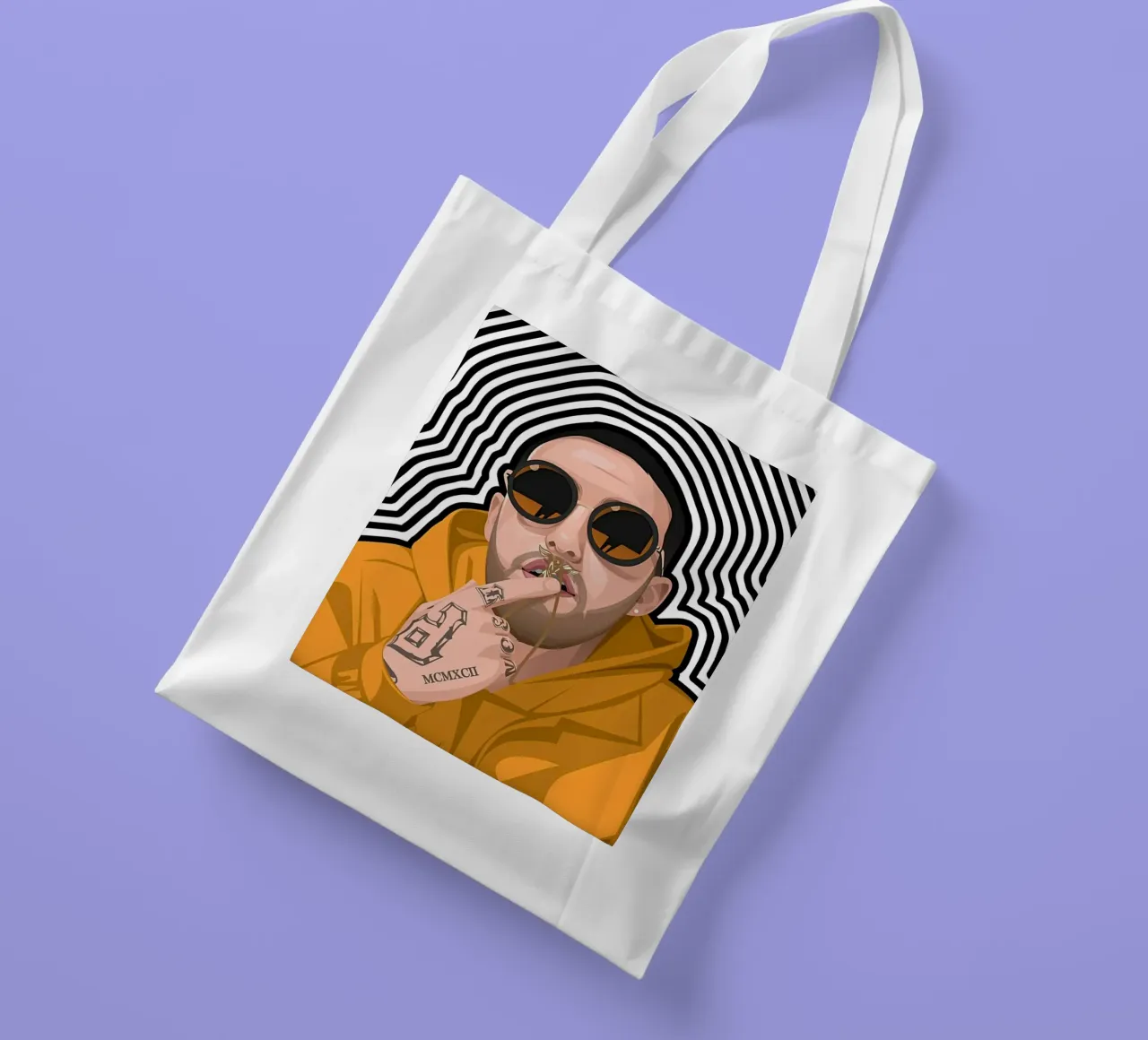 Mac Miller art Jutebeutel von avissta
