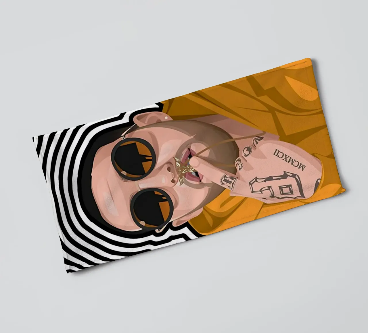 Mac Miller art asciugamano da bagno da avissta