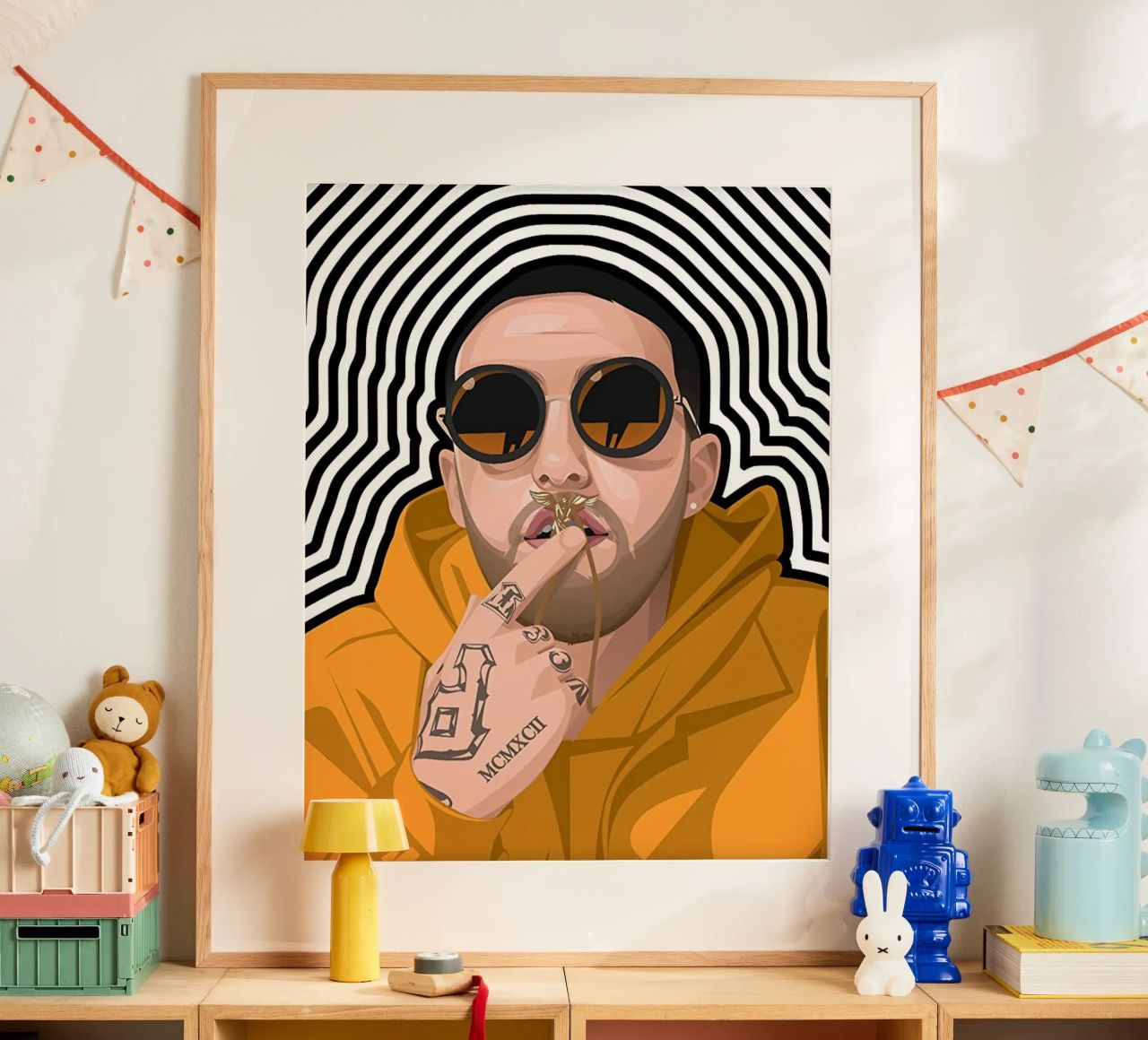 Mac Miller art poster by avissta