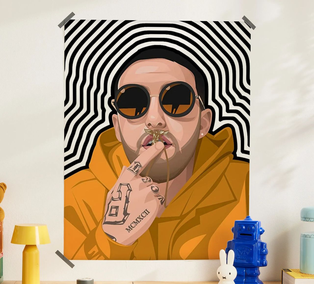 Mac Miller art poster by avissta