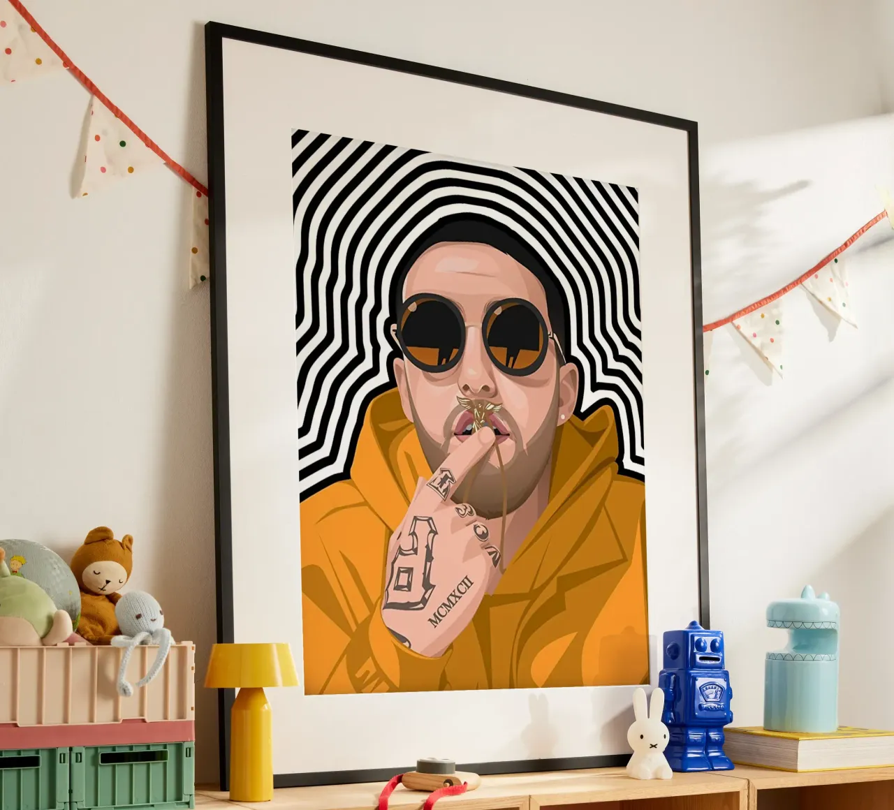 Mac Miller art carta hahnemühle da avissta