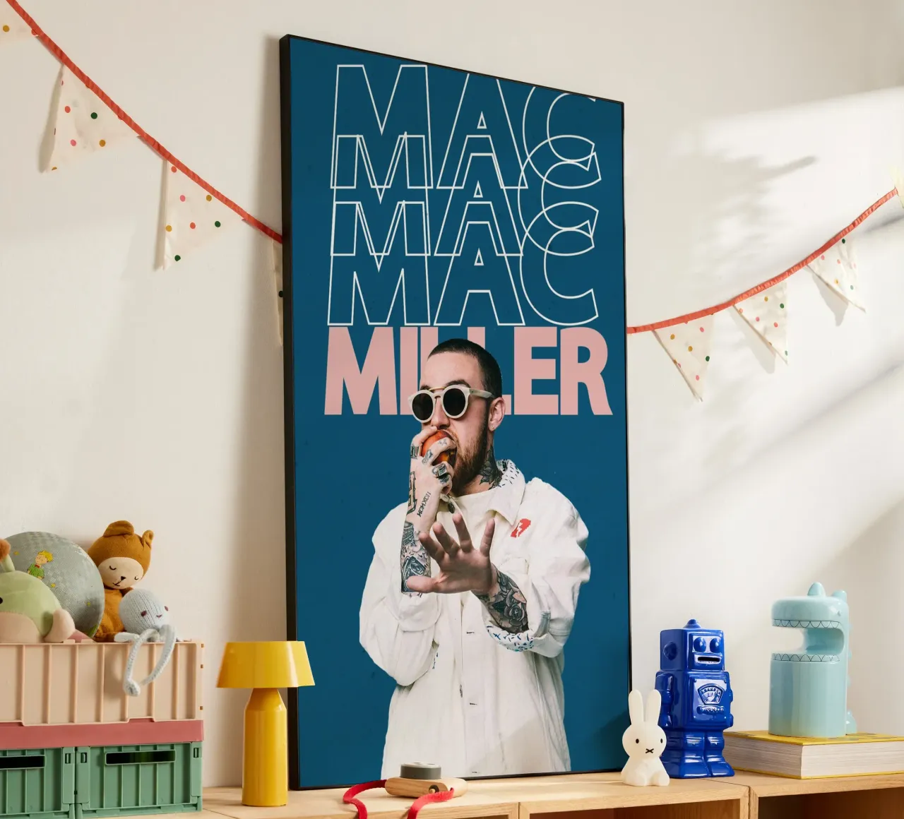 Mac Miller alluminio dibond da avissta