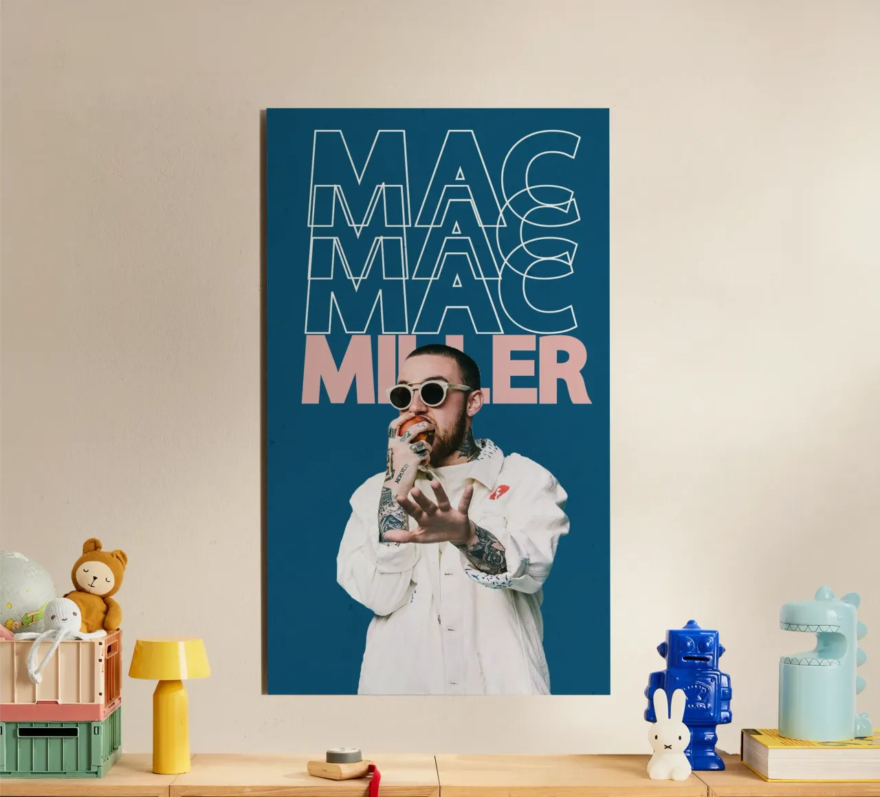 Mac Miller alluminio dibond da avissta