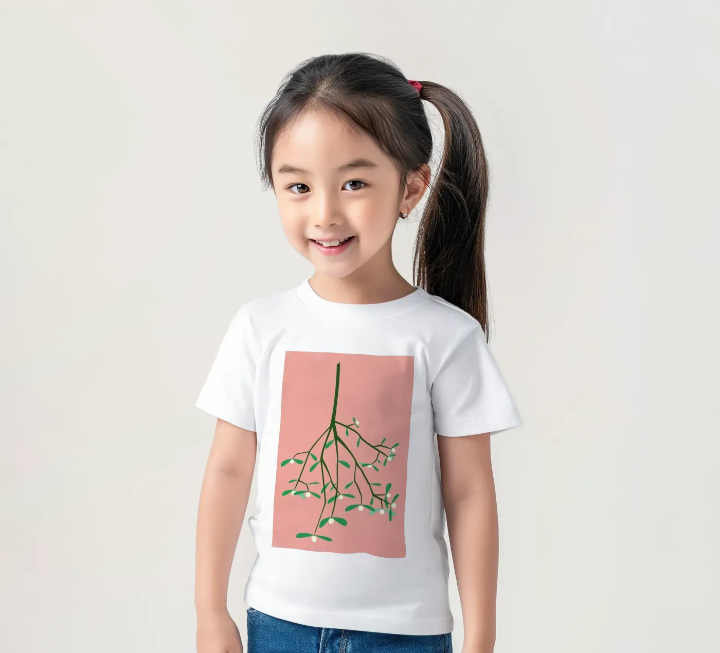 Mistletoe kinder t-shirt van Rosi Feist