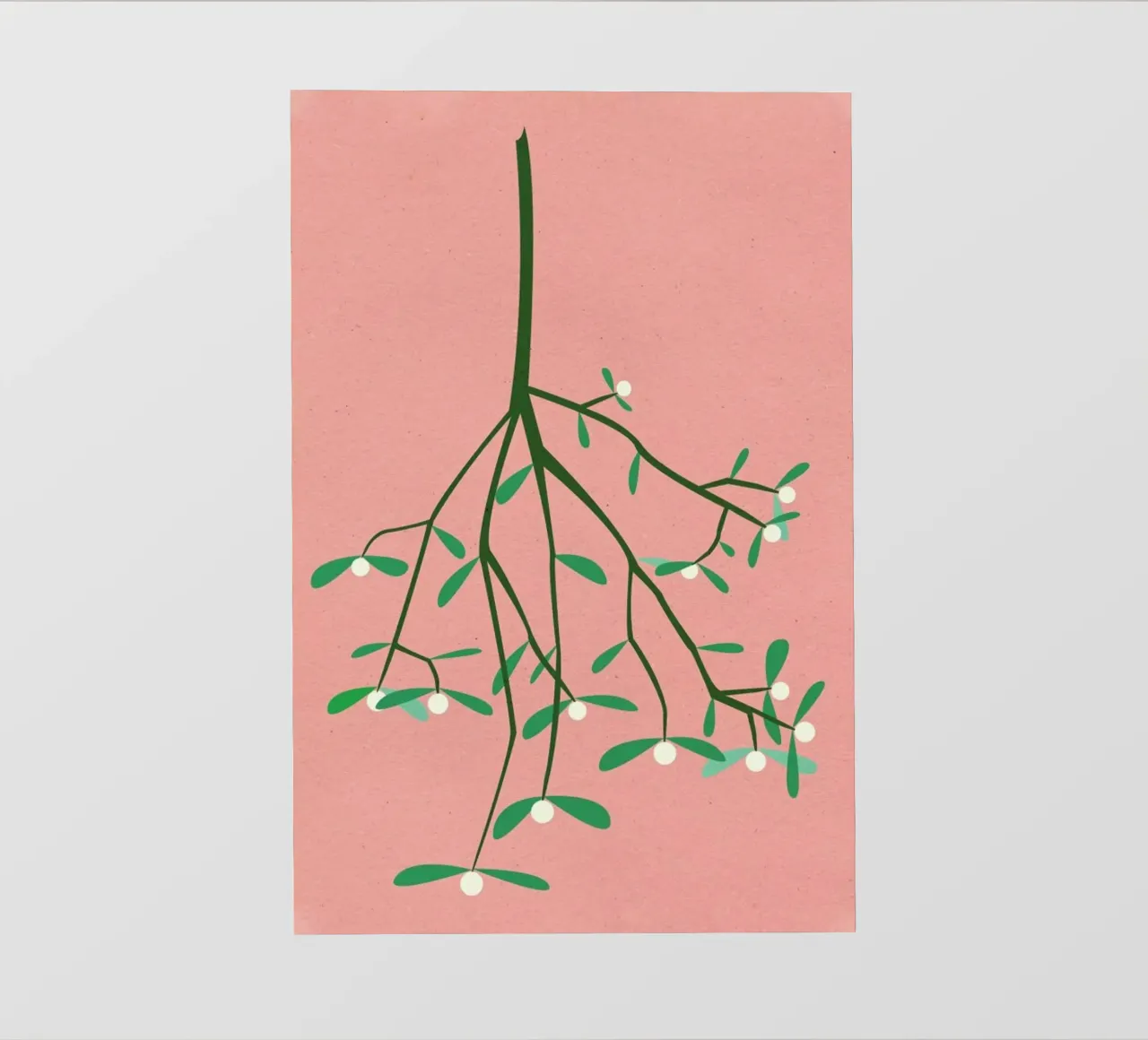 Mistletoe pellicola backlit da Rosi Feist