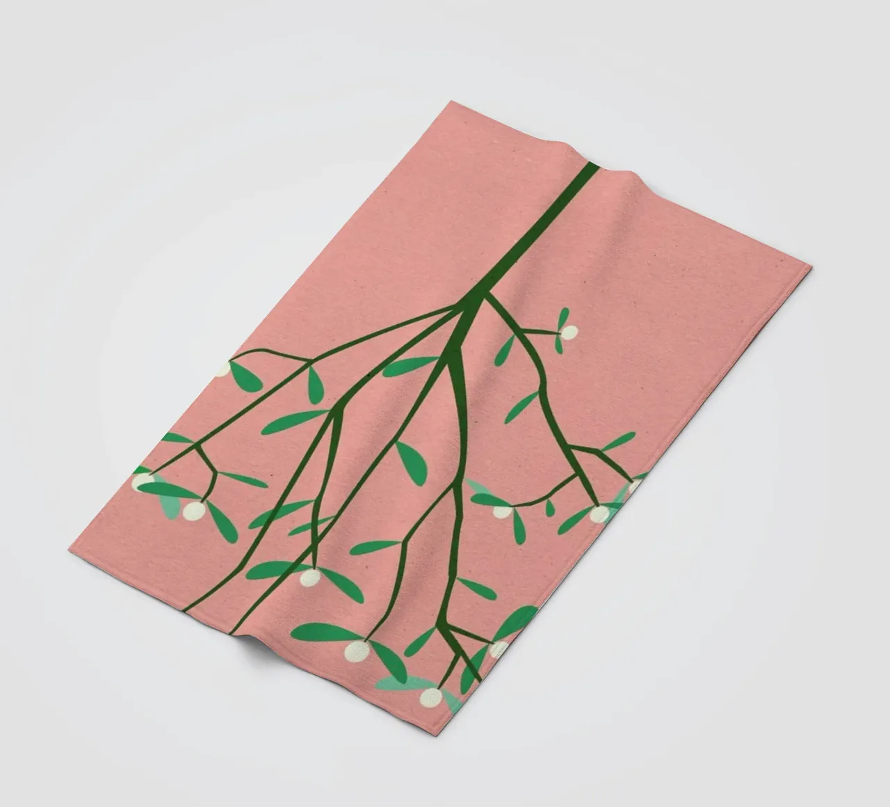 Mistletoe fleecedeken van Rosi Feist