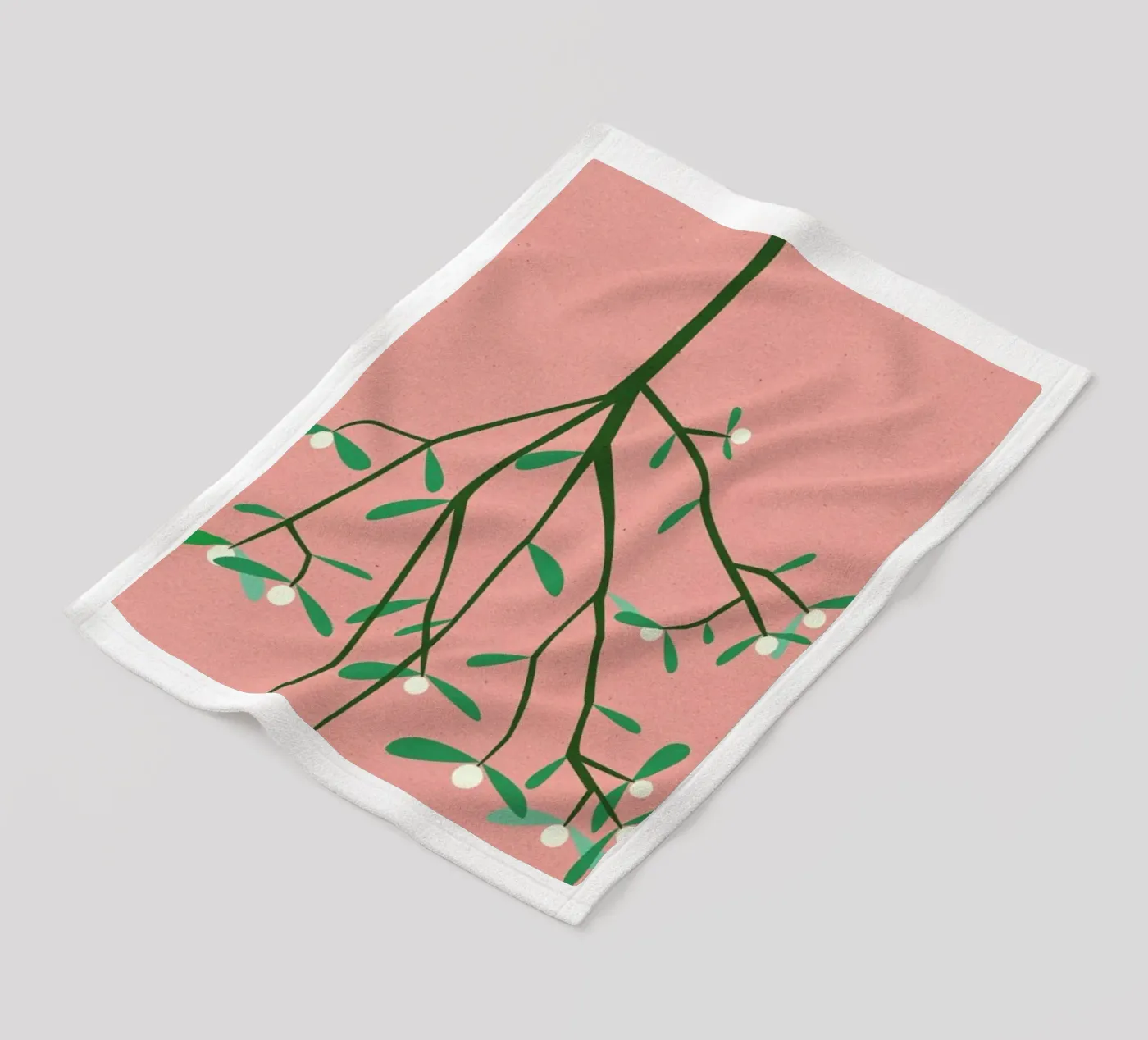 Mistletoe Fleecedecke von Rosi Feist