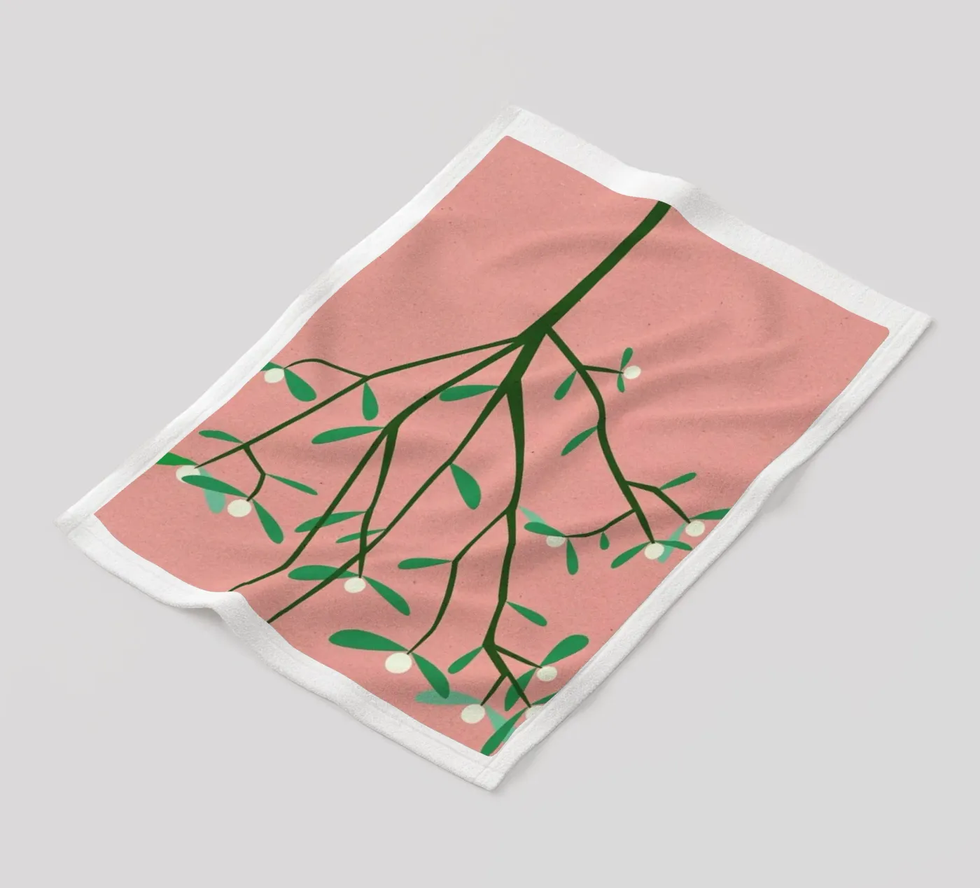 Mistletoe fleecedeken van Rosi Feist