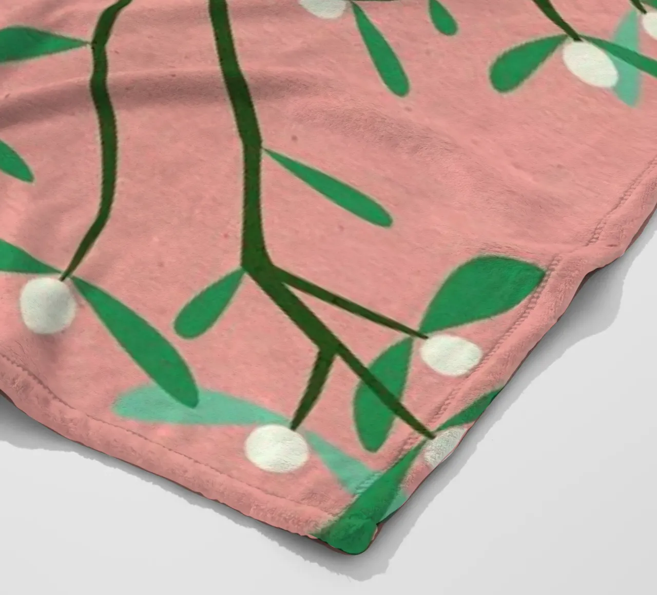 Mistletoe fleecedeken van Rosi Feist