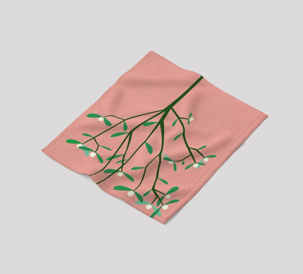 Mistletoe fleecedeken van Rosi Feist