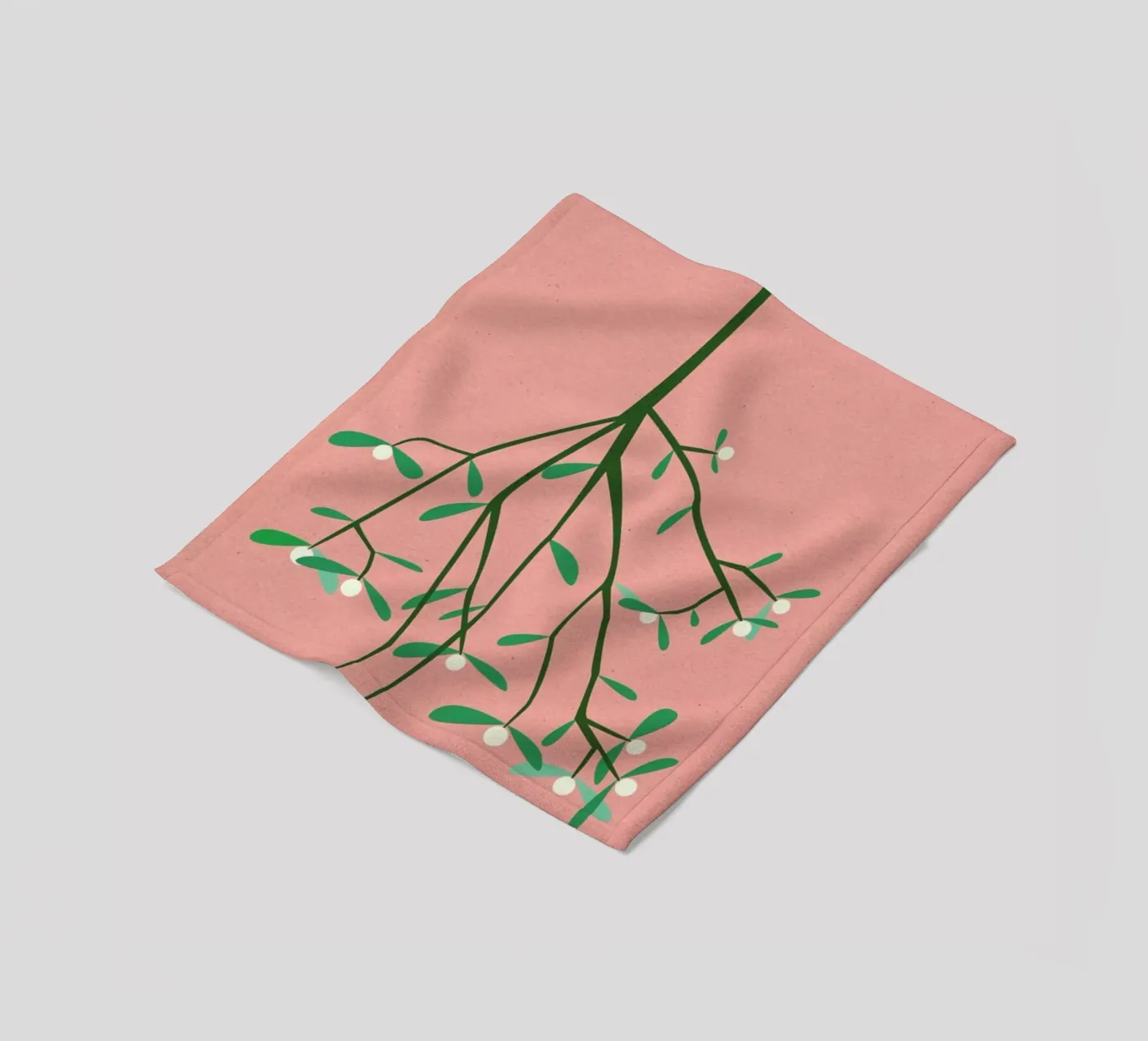 Mistletoe fleecedeken van Rosi Feist