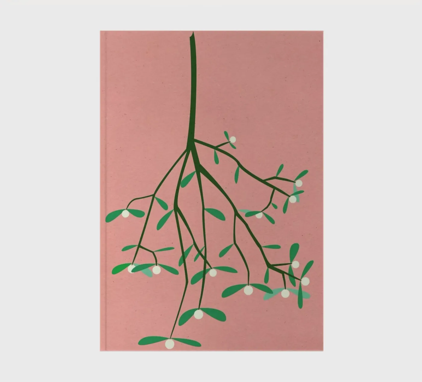 Mistletoe notebook by Rosi Feist