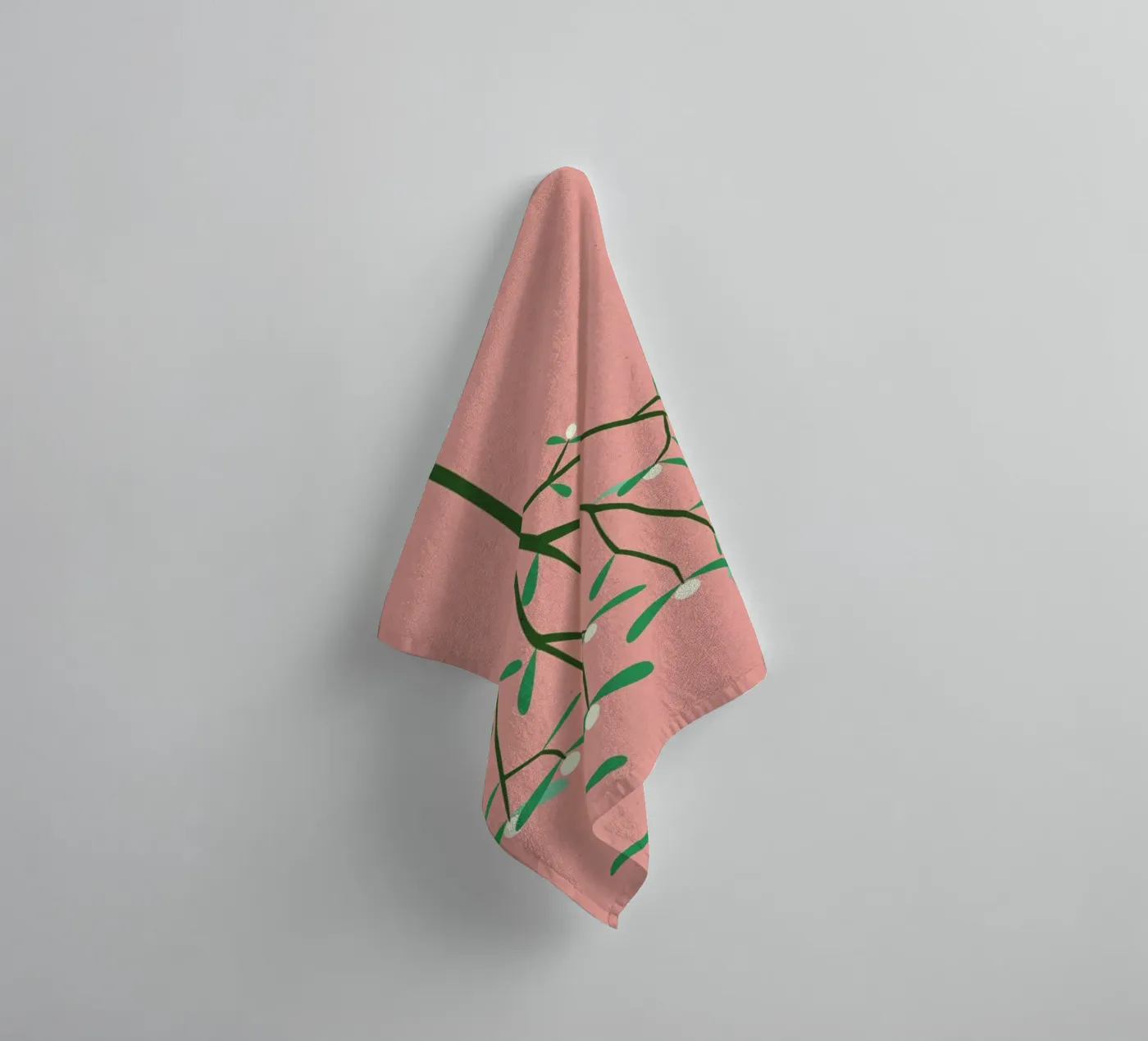 Mistletoe badhanddoek van Rosi Feist