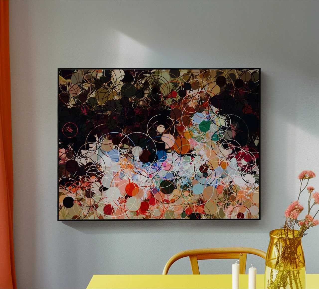 Contemporary Abstract metacrilato de Artsy Bessy