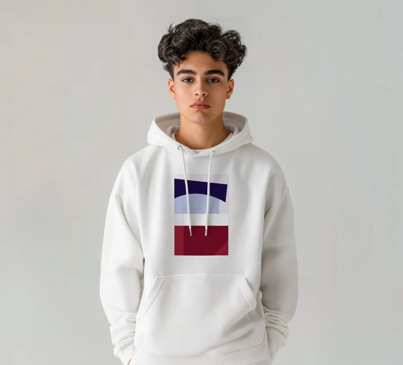 Structure 2 hoodie by Jonathan Lawes