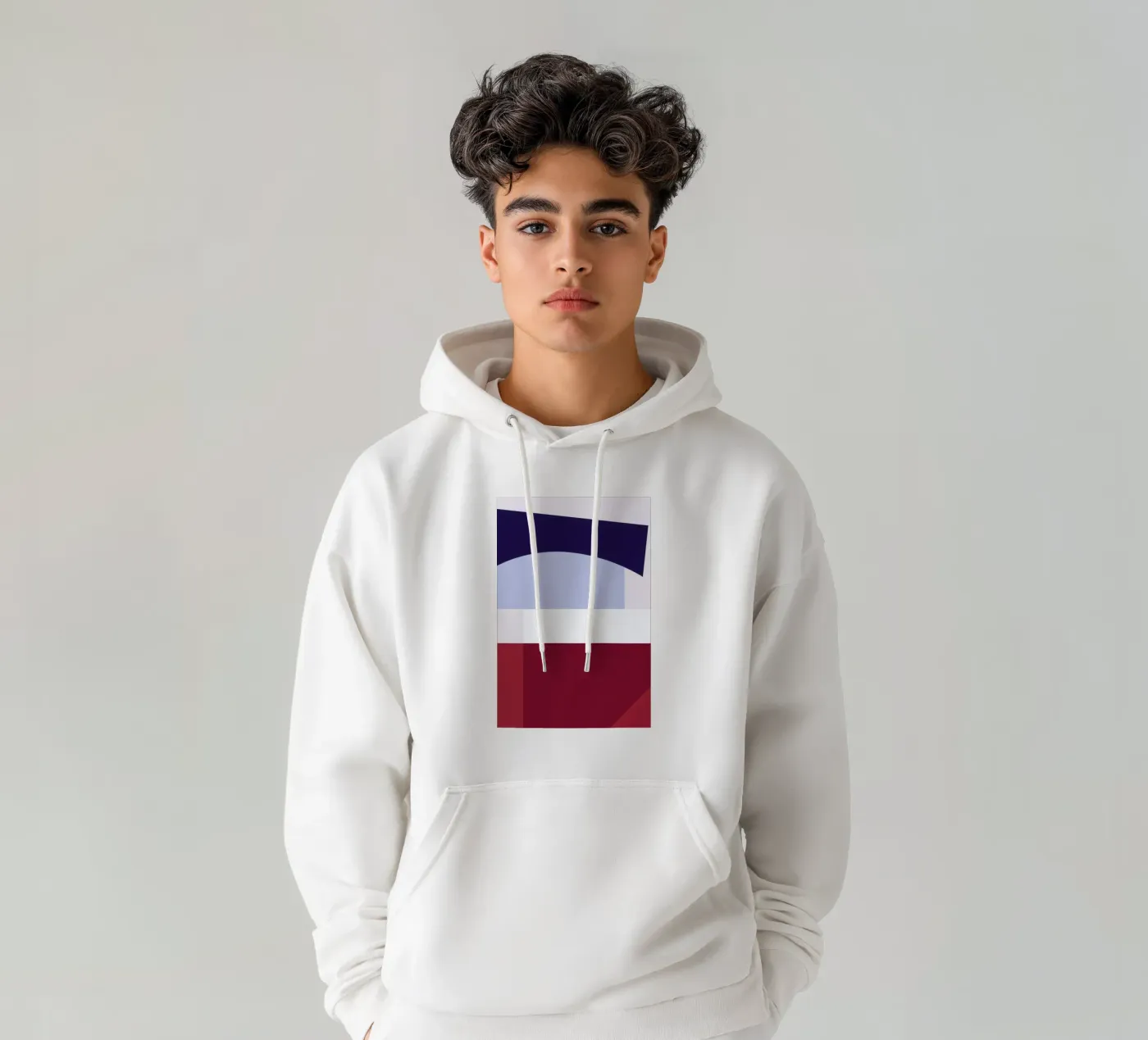 Structure 2 felpa con cappuccio da Jonathan Lawes