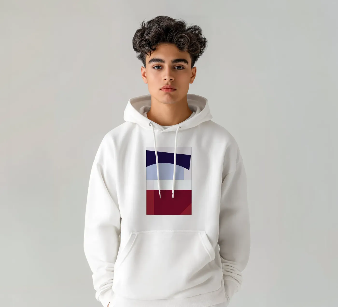 Structure 2 felpa con cappuccio da Jonathan Lawes