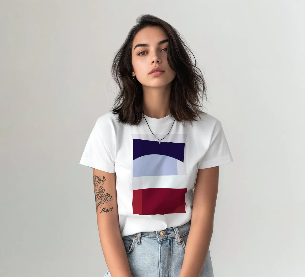 Structure 2 t-shirt by Jonathan Lawes