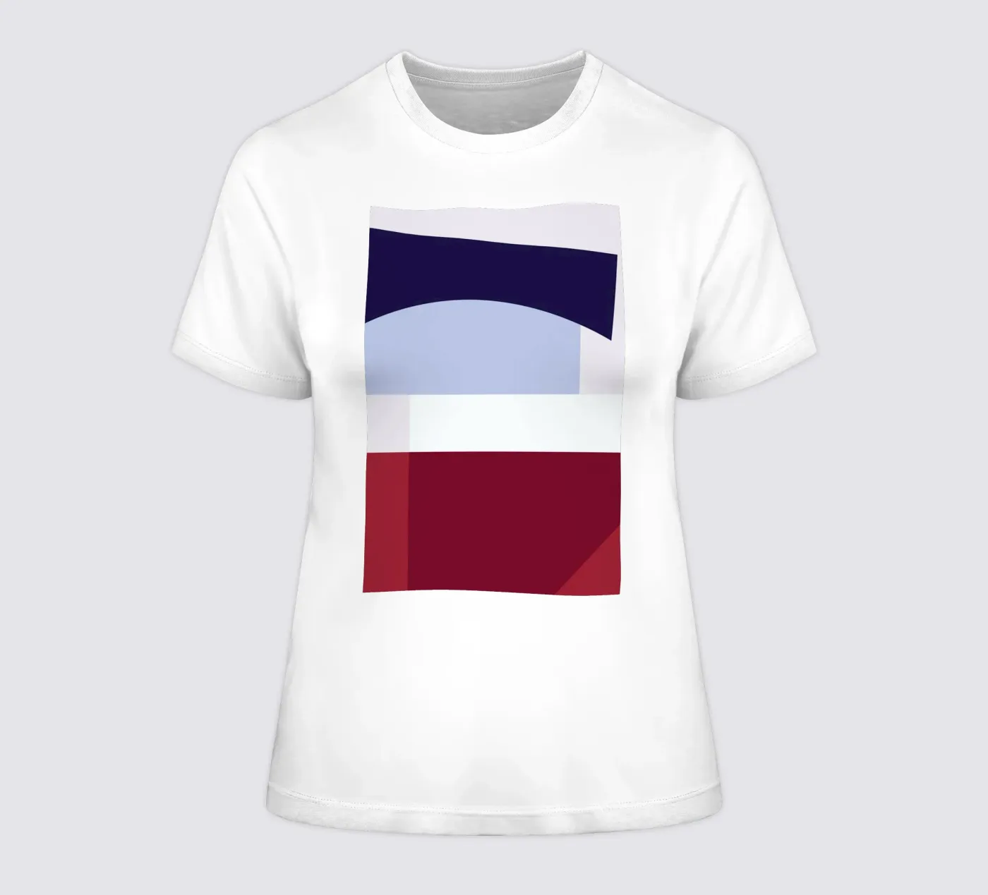 Structure 2 t-shirt da donna da Jonathan Lawes