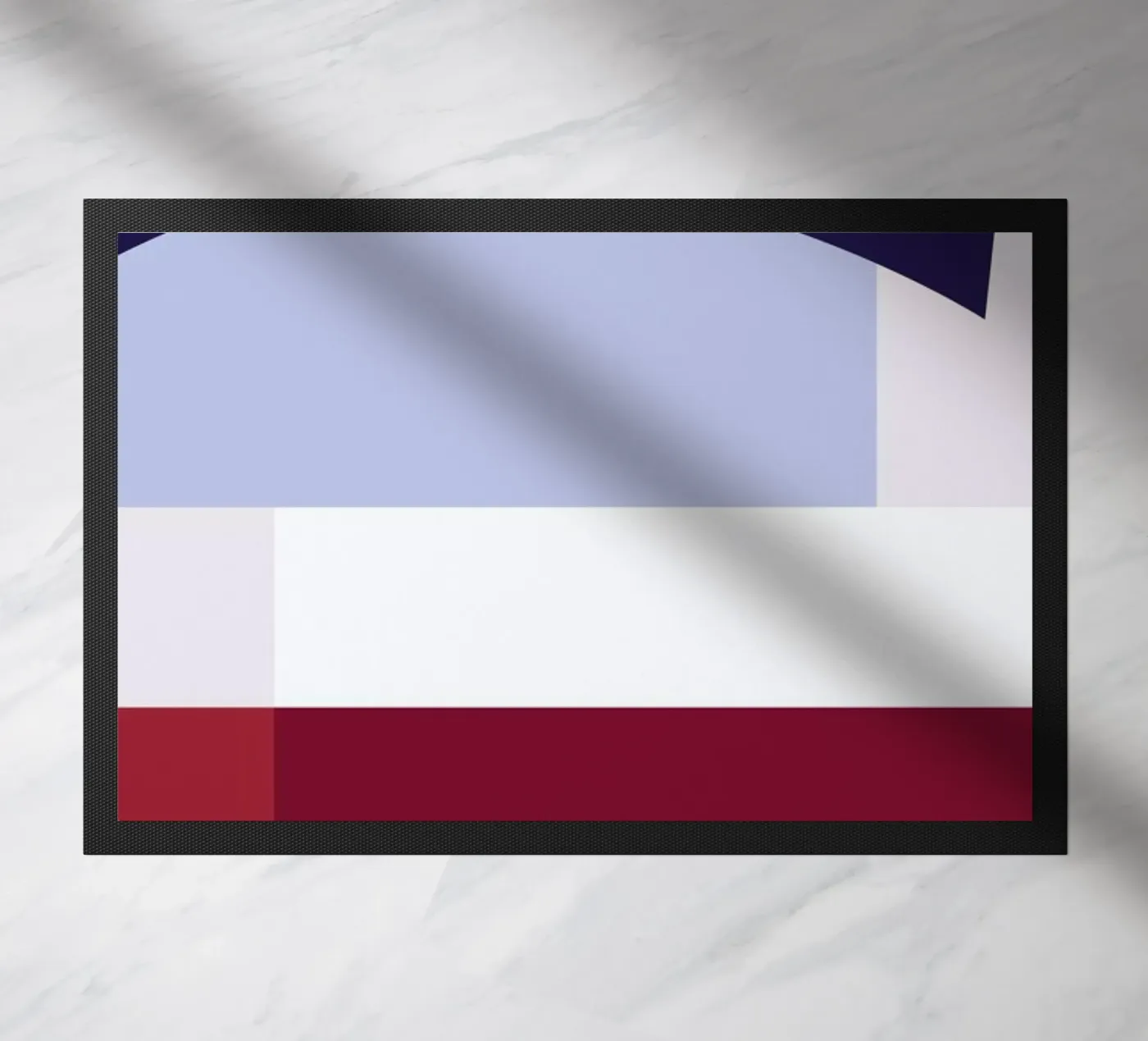 Structure 2 doormat by Jonathan Lawes